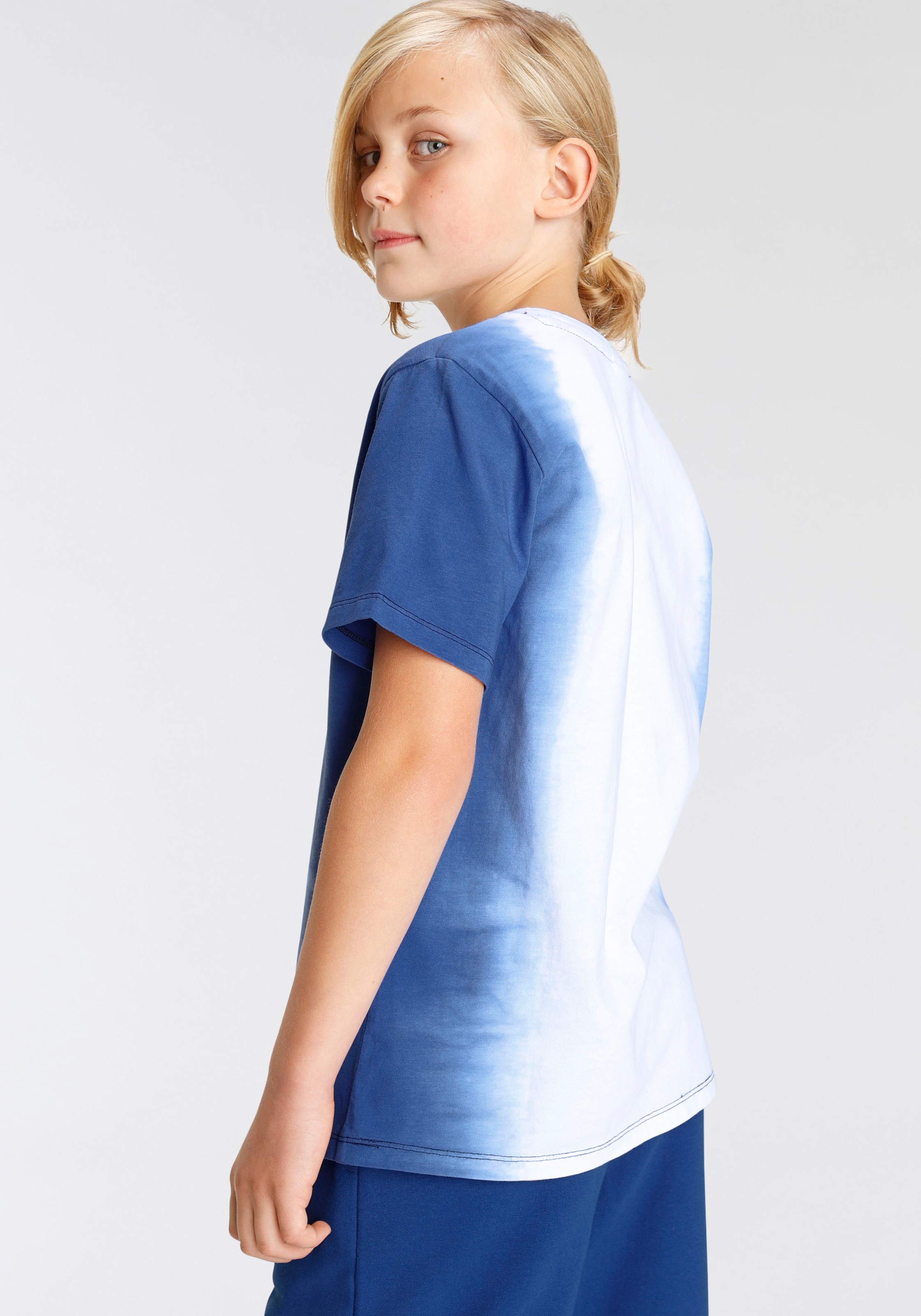 Dye«, ohne bestellen mit Mindestbestellwert Logodruck T-Shirt Trendige Farbverlauf Chiemsee coolem - versandkostenfrei »Dip und