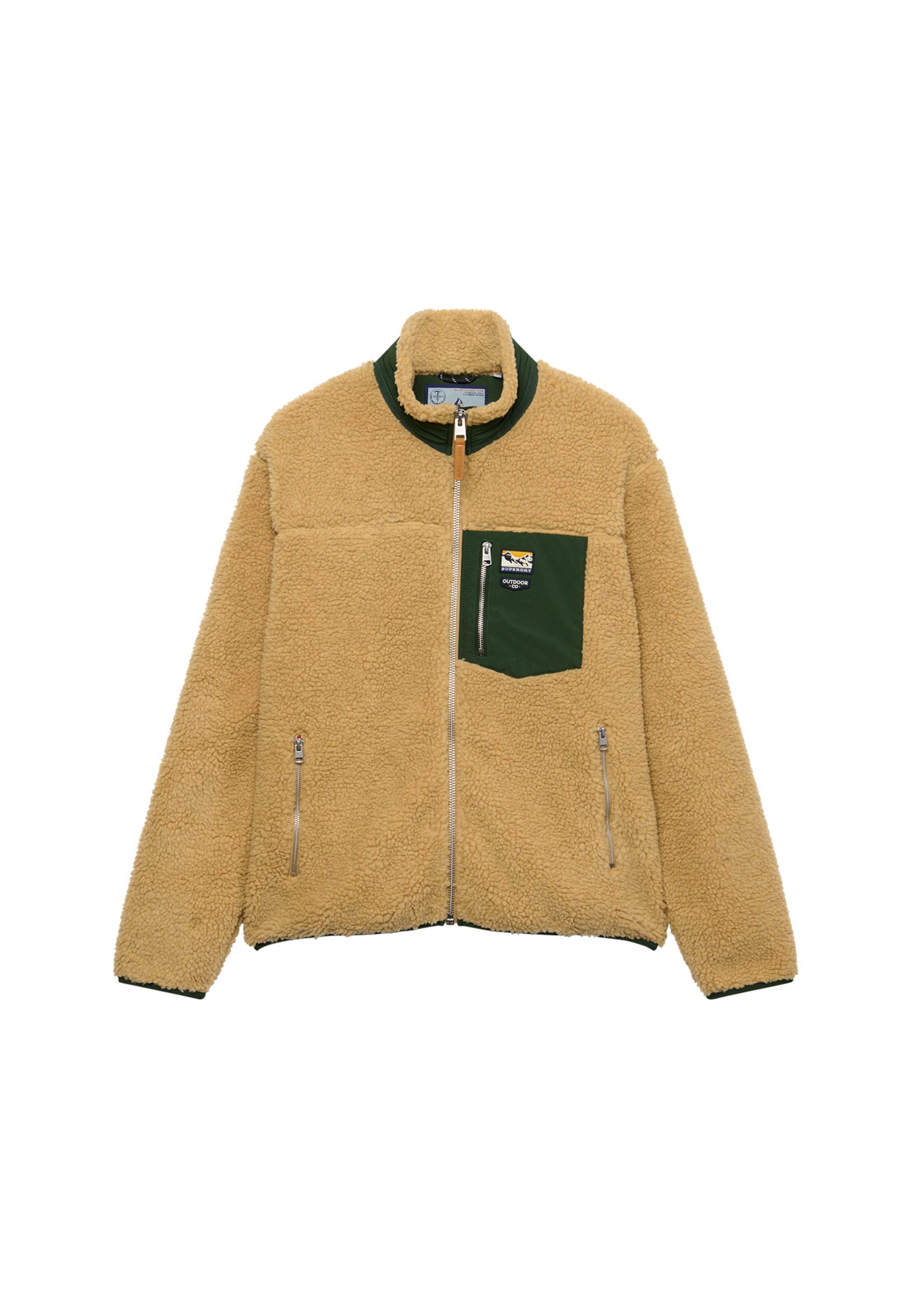 Superdry Veste sweat »MOUNTAIN FULL ZIP FLEECE« Relaxed Fit, mit Reissverschluss, aus Fleece