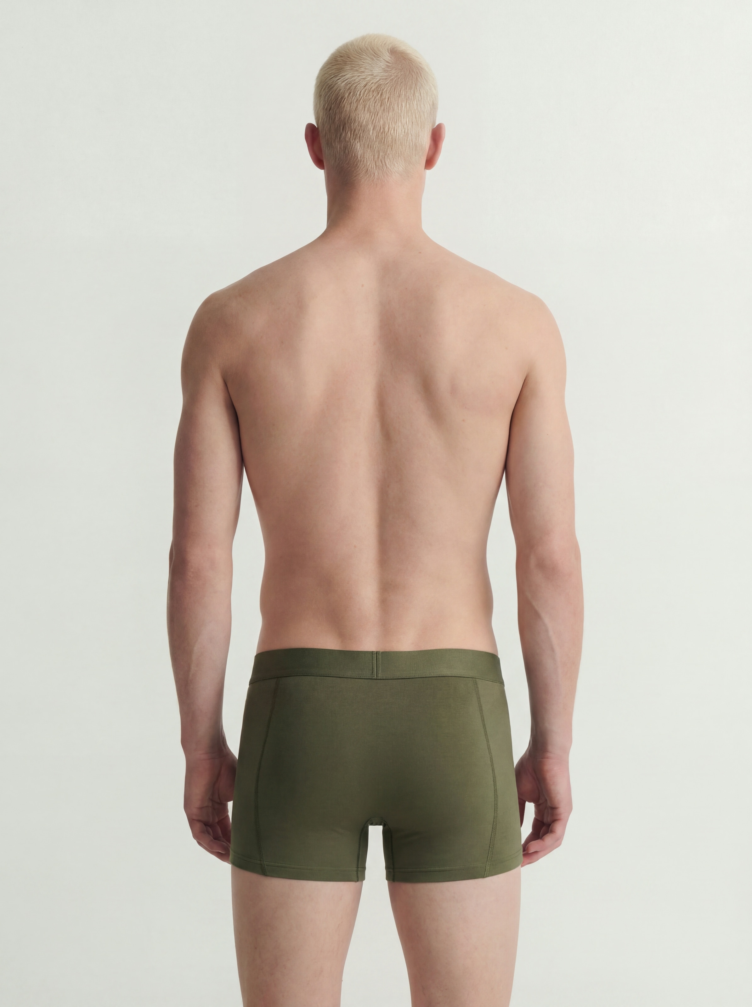 Jack & Jones Tronc »JACCOMO SOLID BAMBOO TRUNKS 3 PACK SN« Paquet, 3 cuis Mélange de viscose, bord élastique