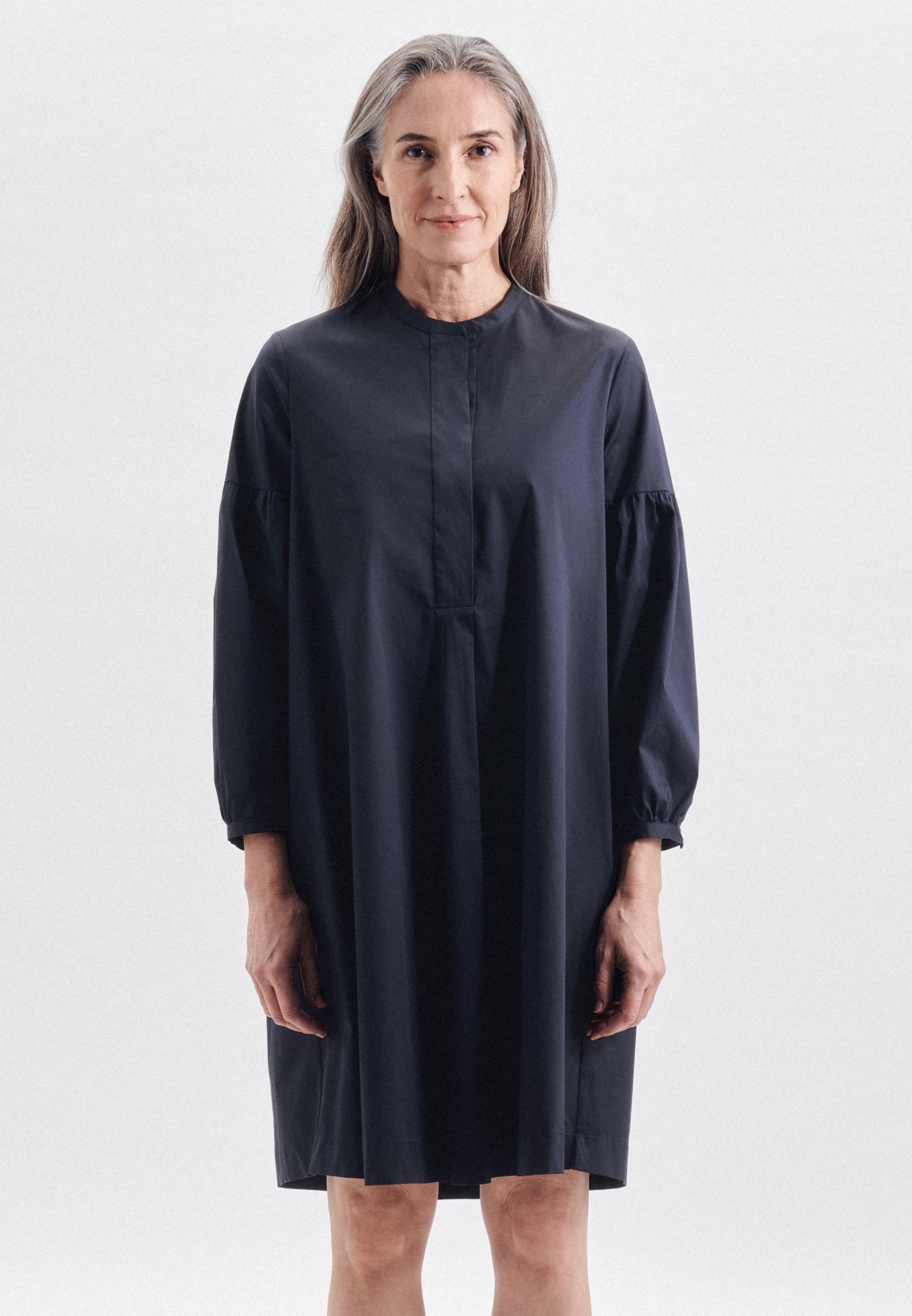 Image of seidensticker Sommerkleid »Schwarze Rose«, Langarm Rundhals Uni bei Ackermann Versand Schweiz