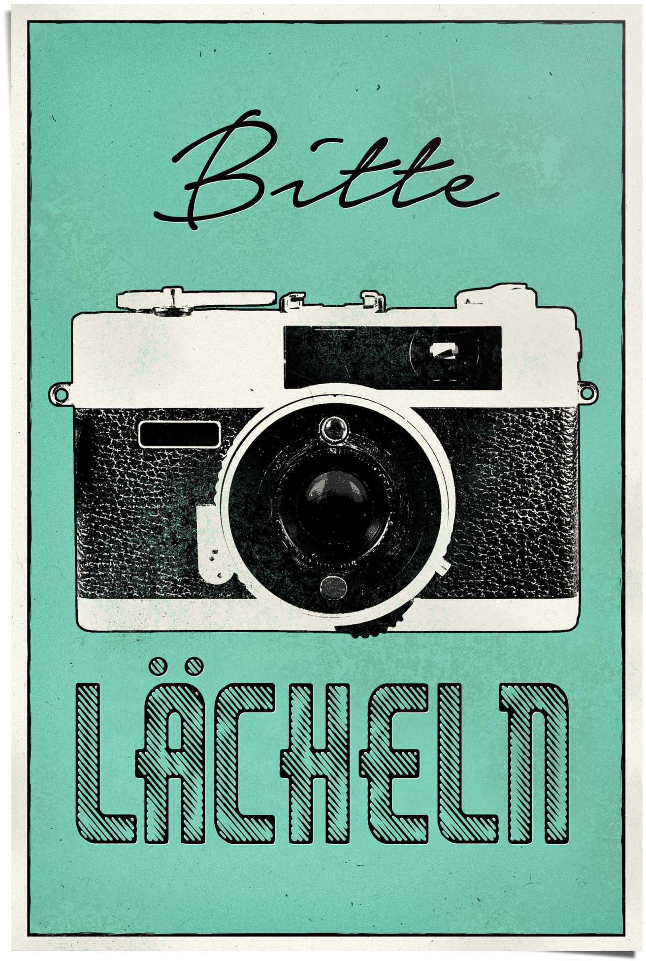 Image of Reinders! Poster »Bitte Lächeln«, (1 St.) bei Ackermann Versand Schweiz