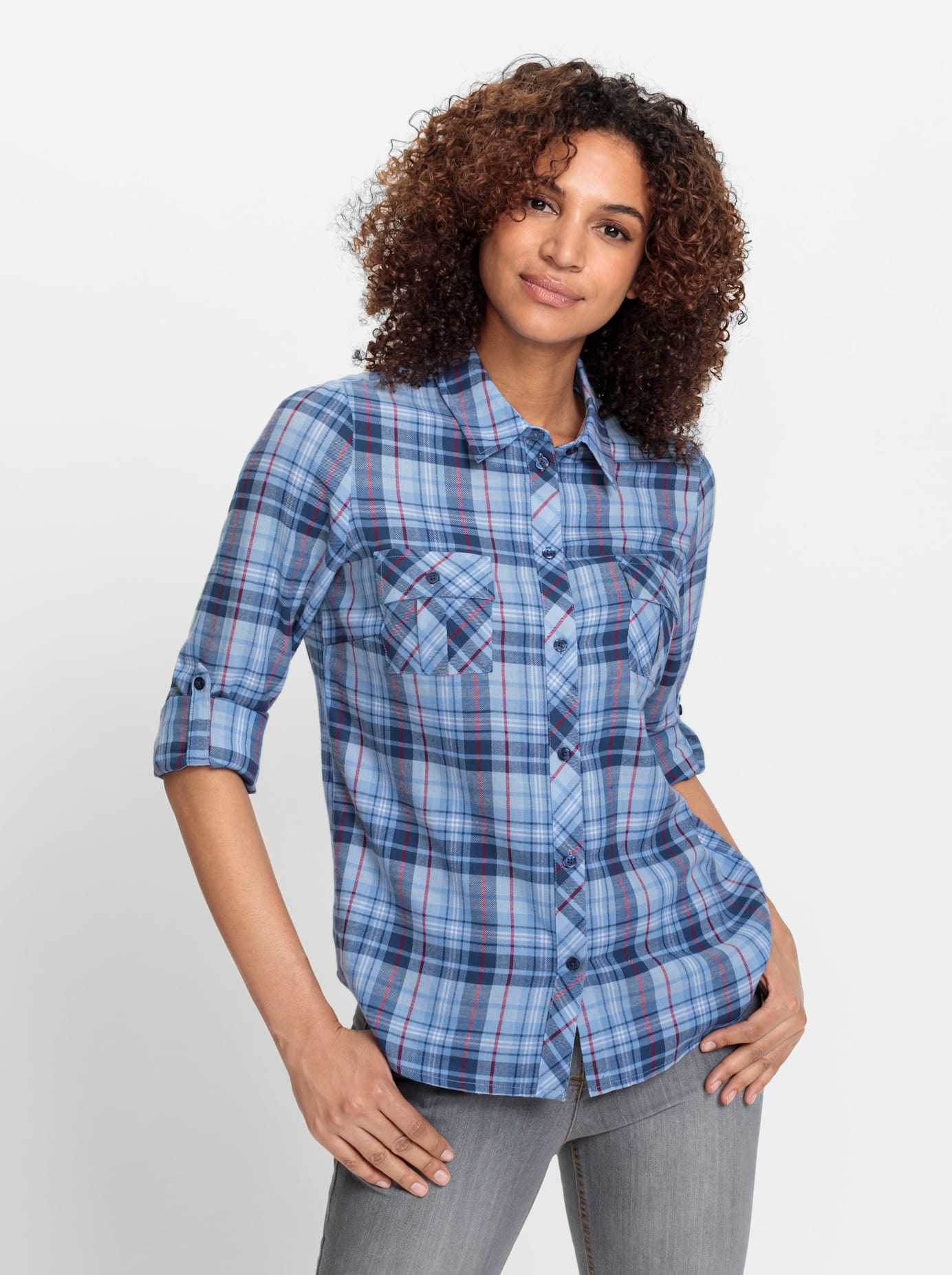 Inspirationen Flanellbluse