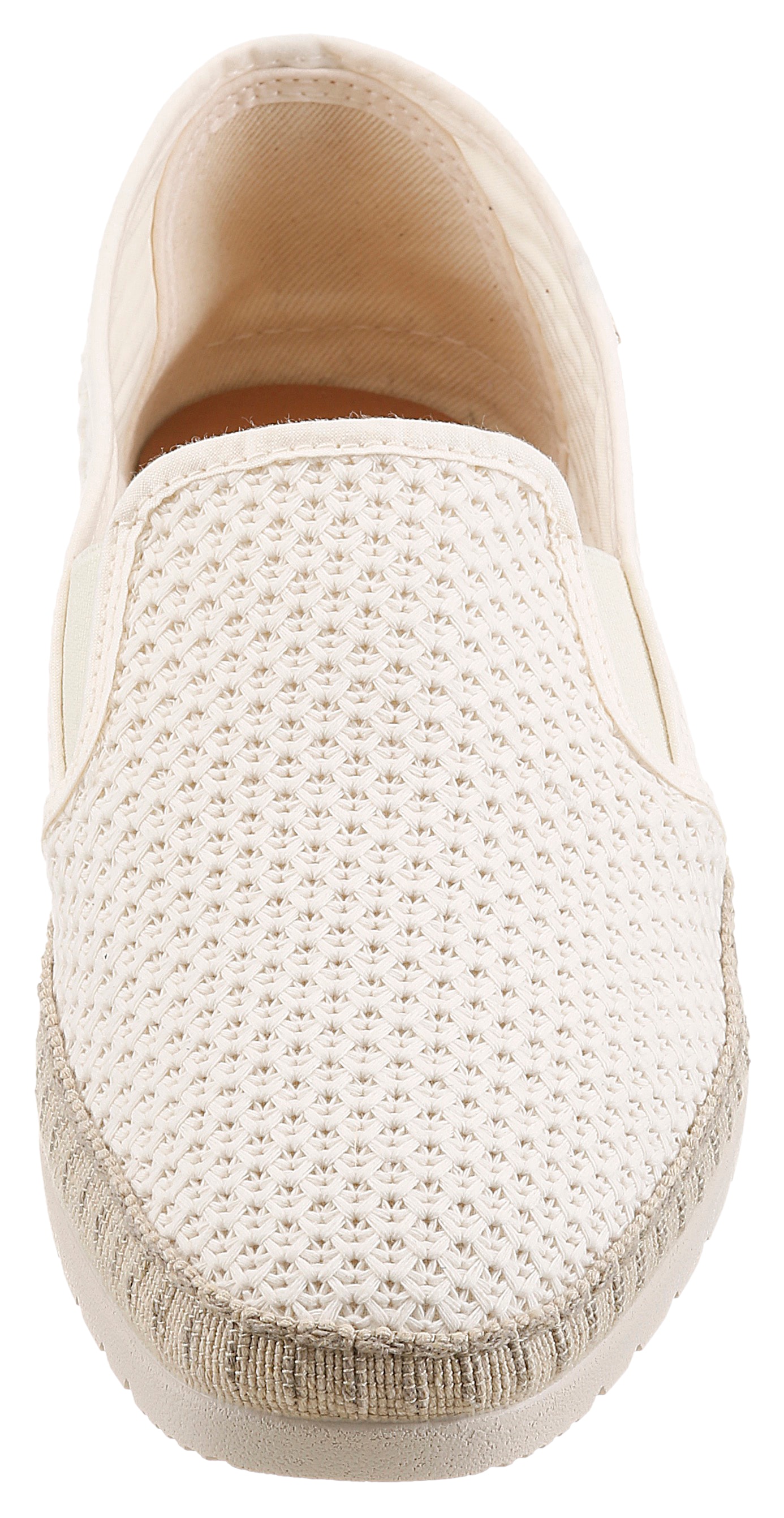 VERBENAS Slipper »BORIS BUZZBEE«  Espadrille, chaussure de vacances, plat, chaussure à enfiler avec inserts stretch