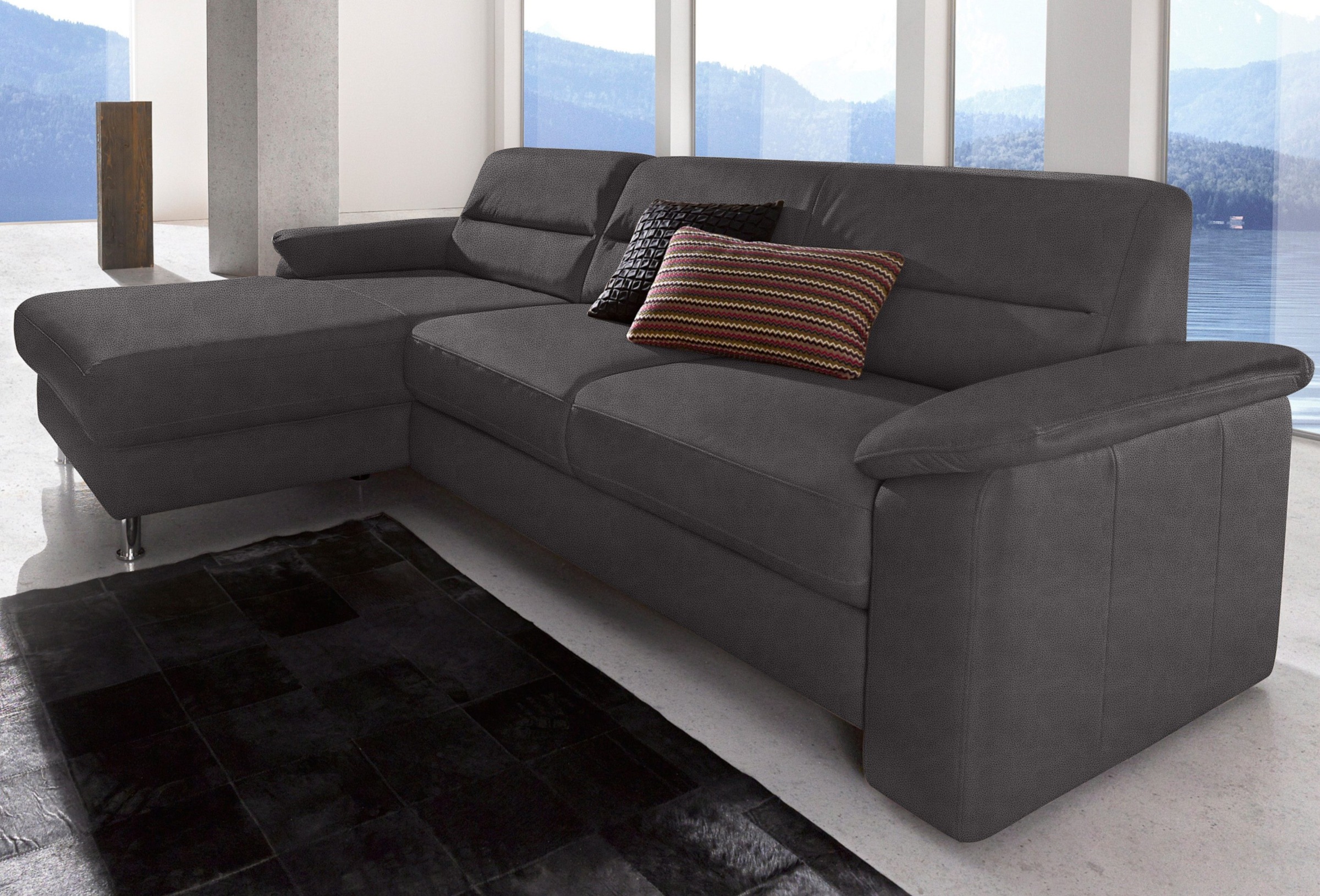 Image of sit&more Ecksofa "Top Ascara L-Form" inklusive Boxspring/Federkern-Polsterung, komfortablem Federkern