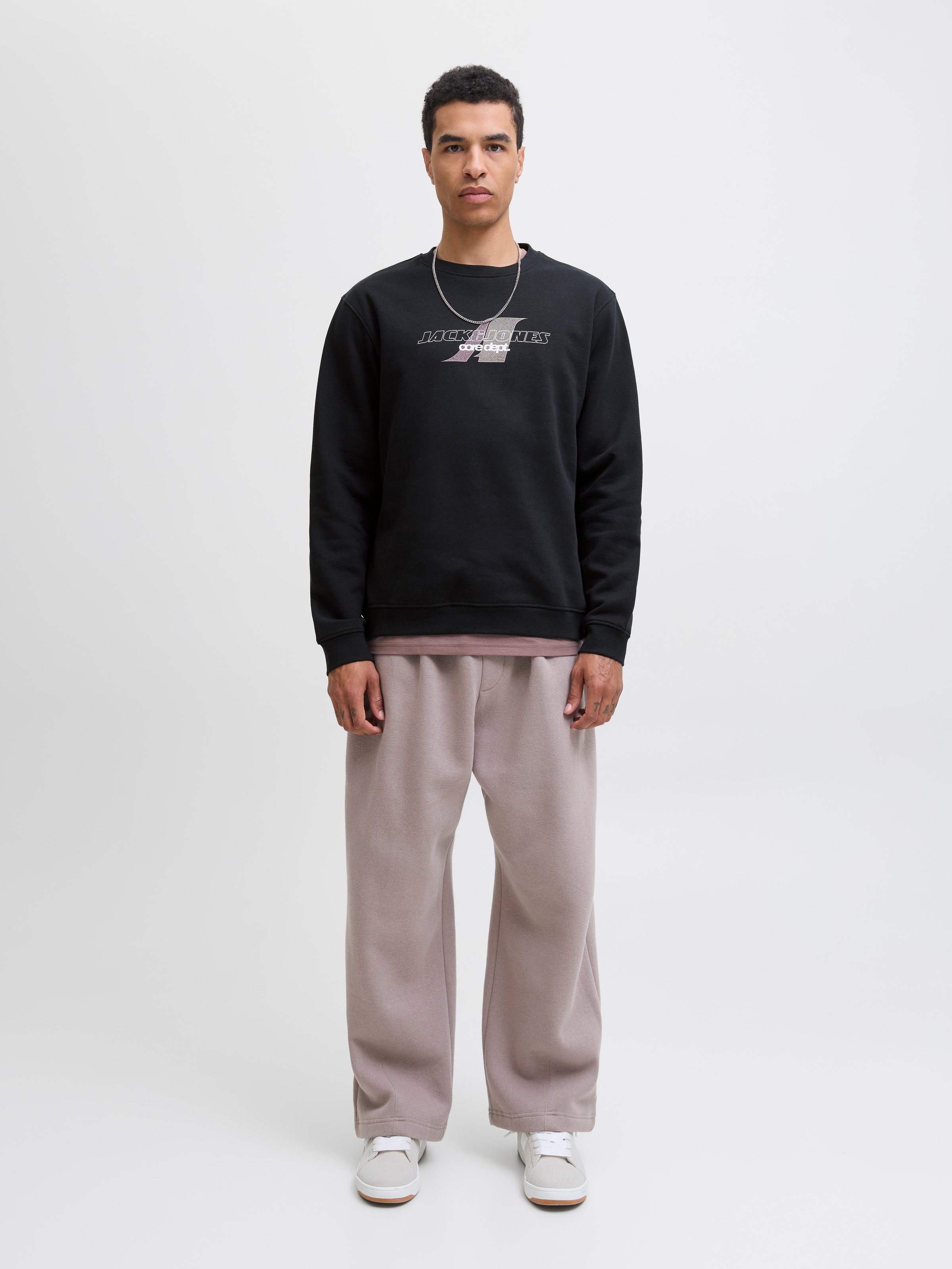 Jack & Jones Sweatshirt »JCOTIER PRINT SWEAT CREW NECK«
