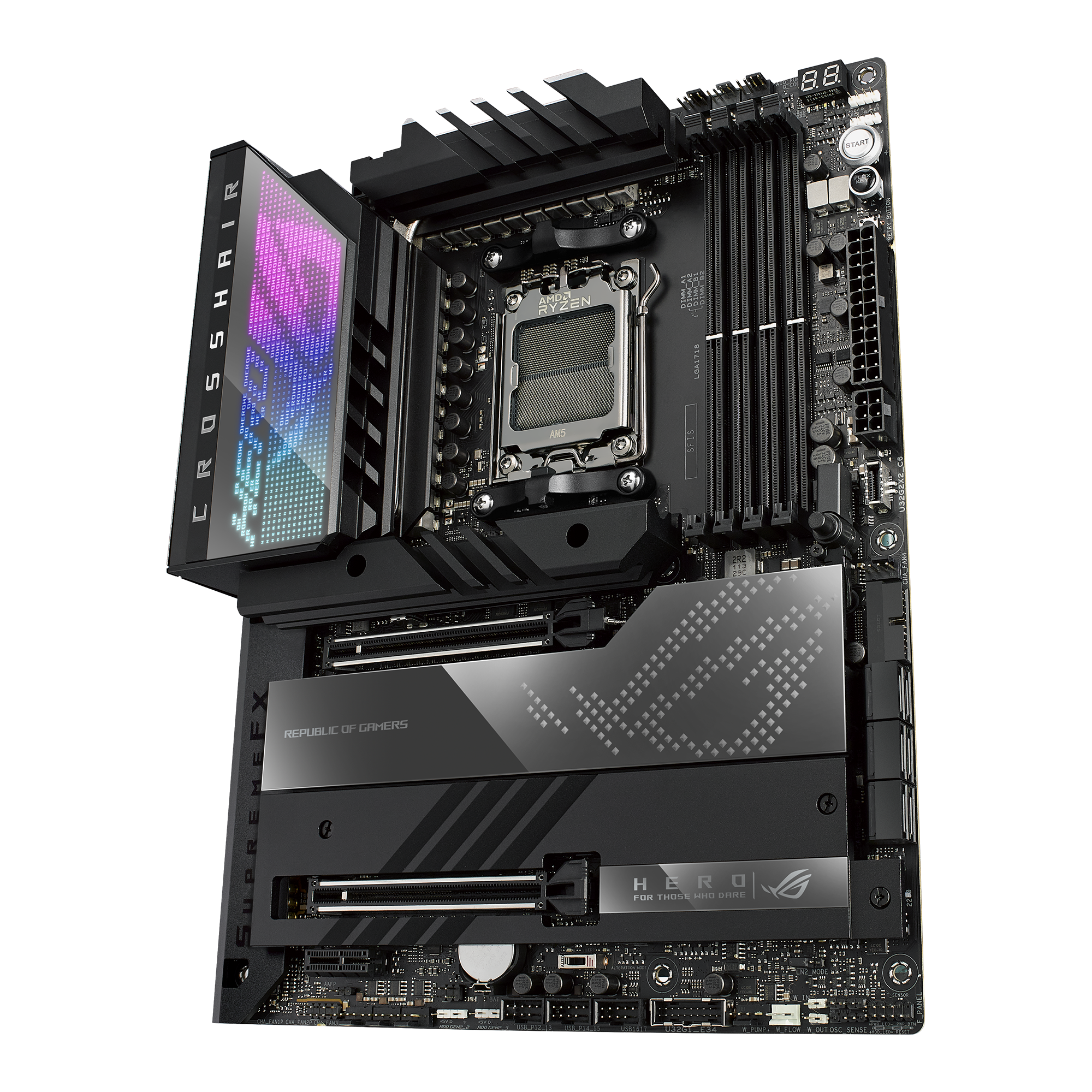 Asus Mainboard »ROG CROSSHAIR X670E HERO«