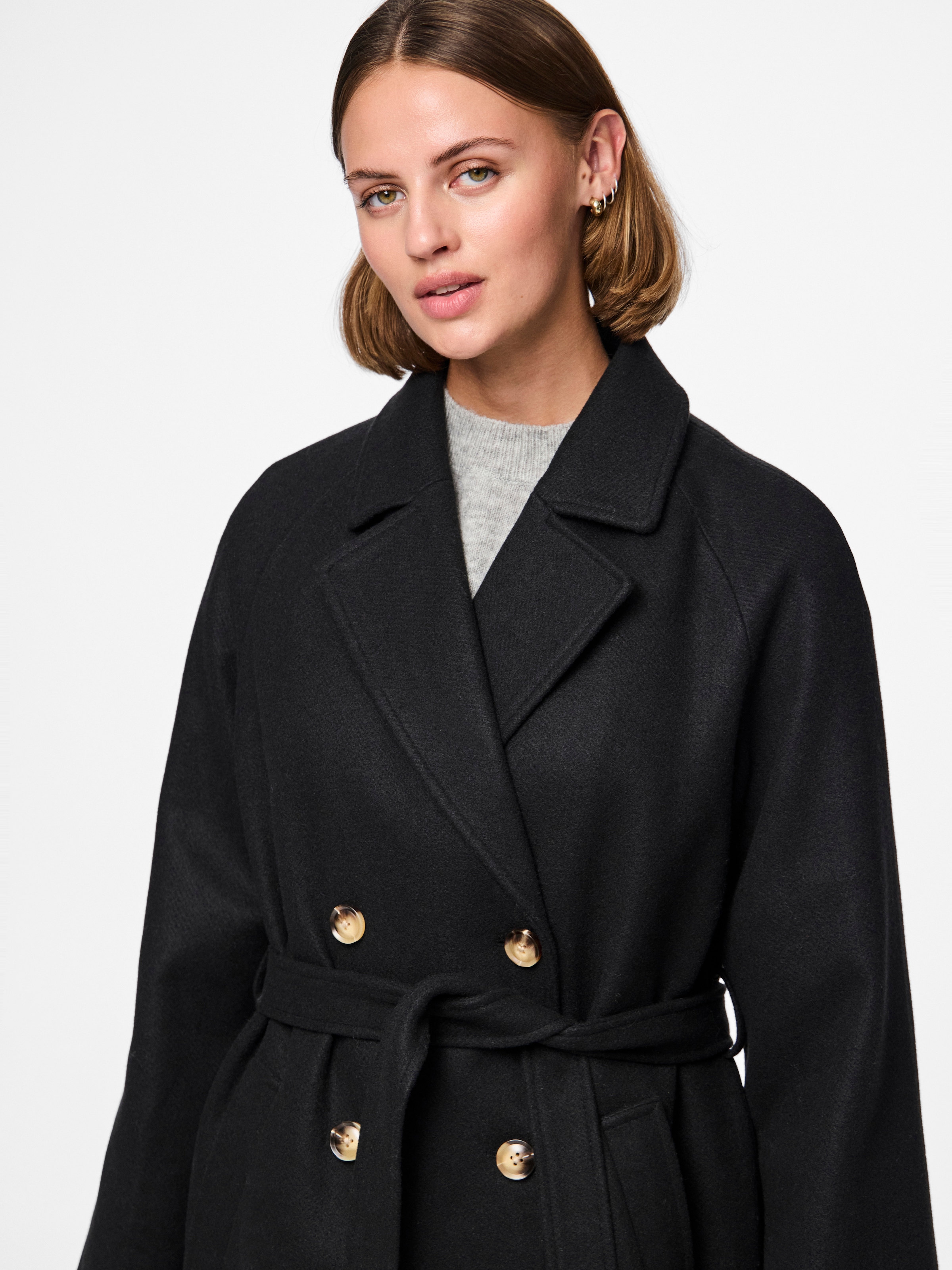 pieces Manteau long »PCMARBEL LONG COAT NOOS«
