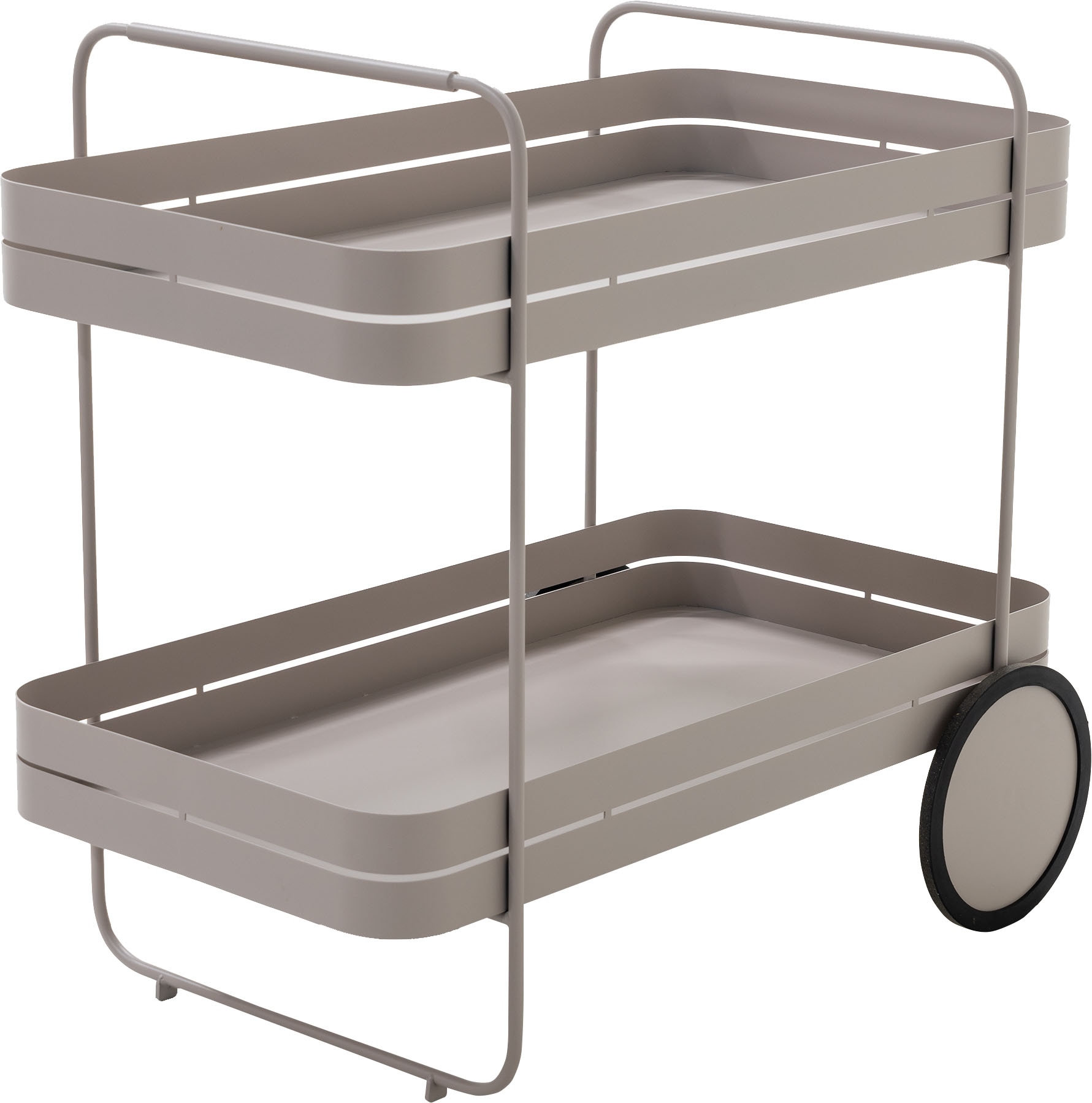 Spinder Design Servierwagen »GIN & TROLLY« 1 Stk. tlg. Servierwagen aus Stahl mit Gummirädern