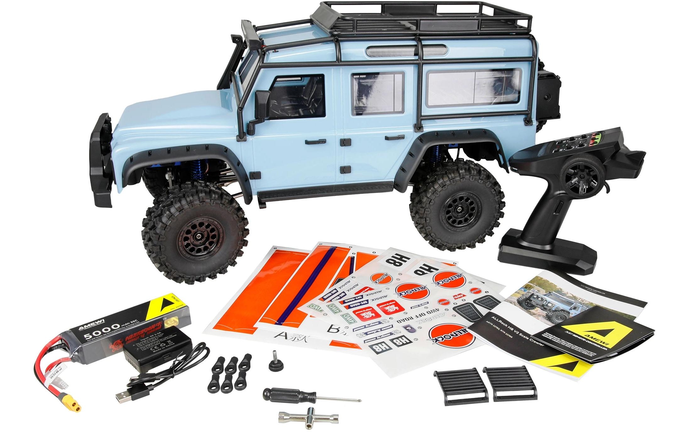 Amewi Voiture RC »Scale Crawler ALLROCK H8 V2 1:08 RTR«