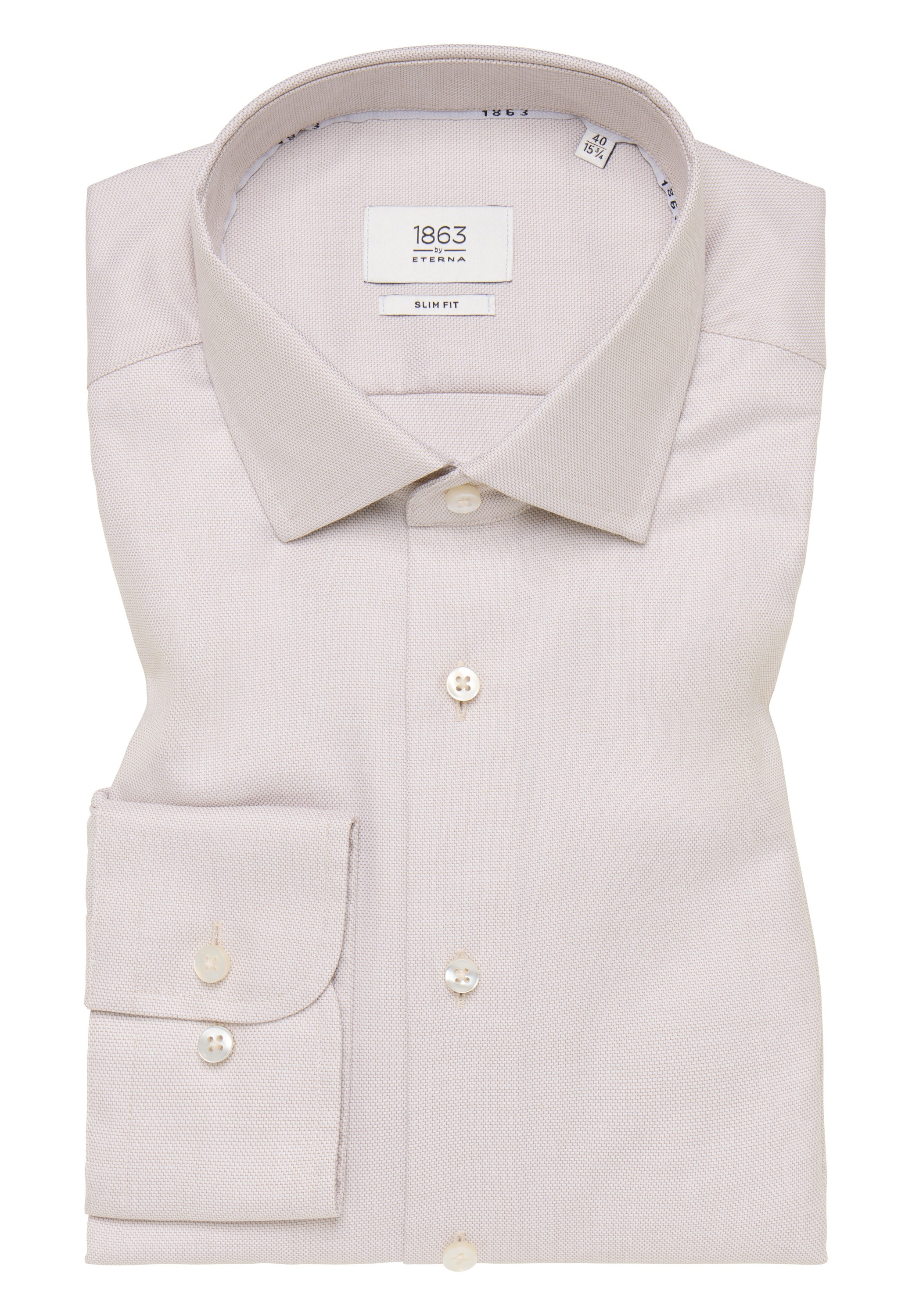Eterna Langarmhemd »SLIM FIT«, NON IRON (bügelfrei)
