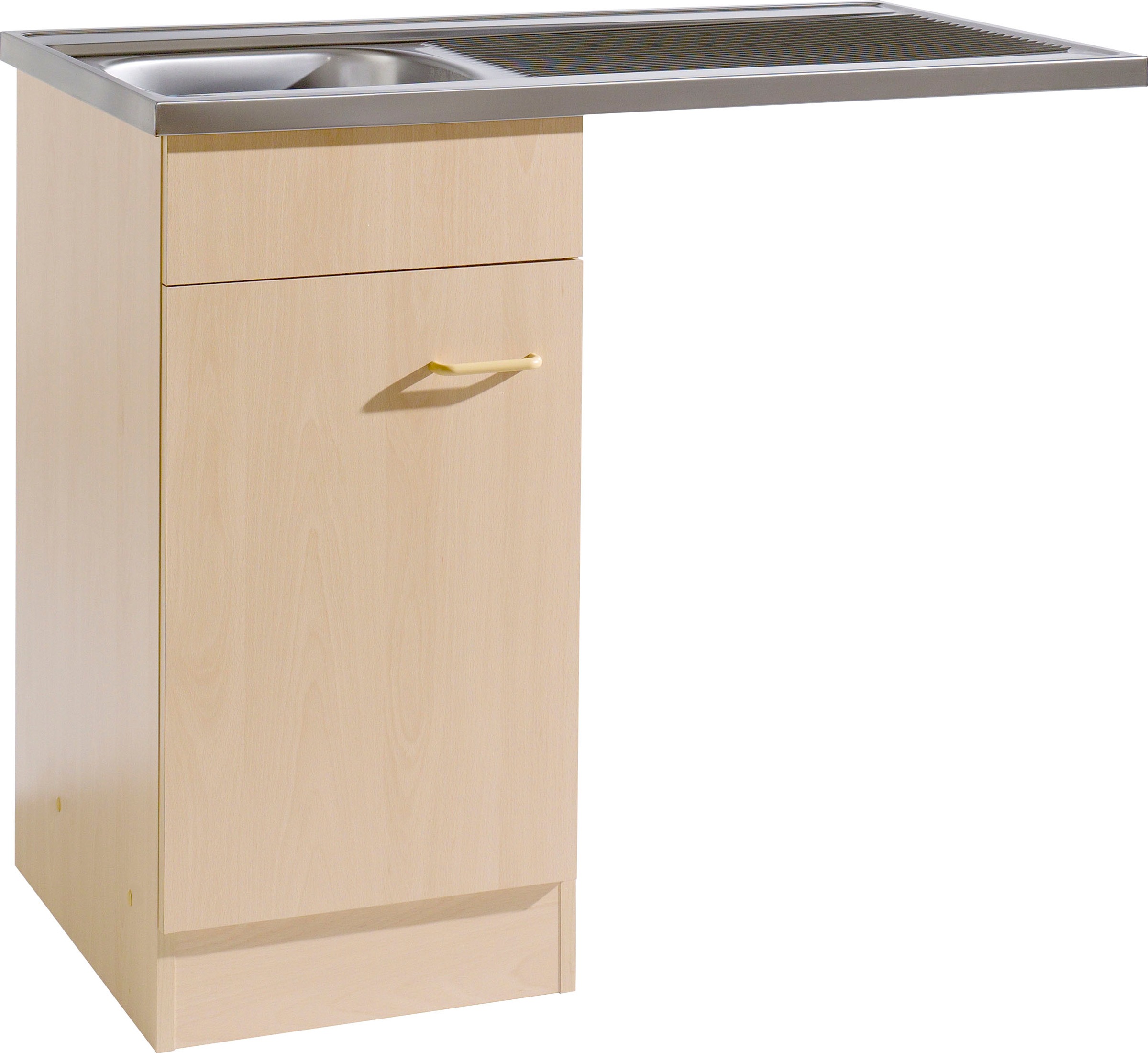 KOCHSTATION Spülenschrank "KS-Elster" Spülzentrum für Geschirrspüler, ohne Front B/H/T: ca. 100/85/60 cm