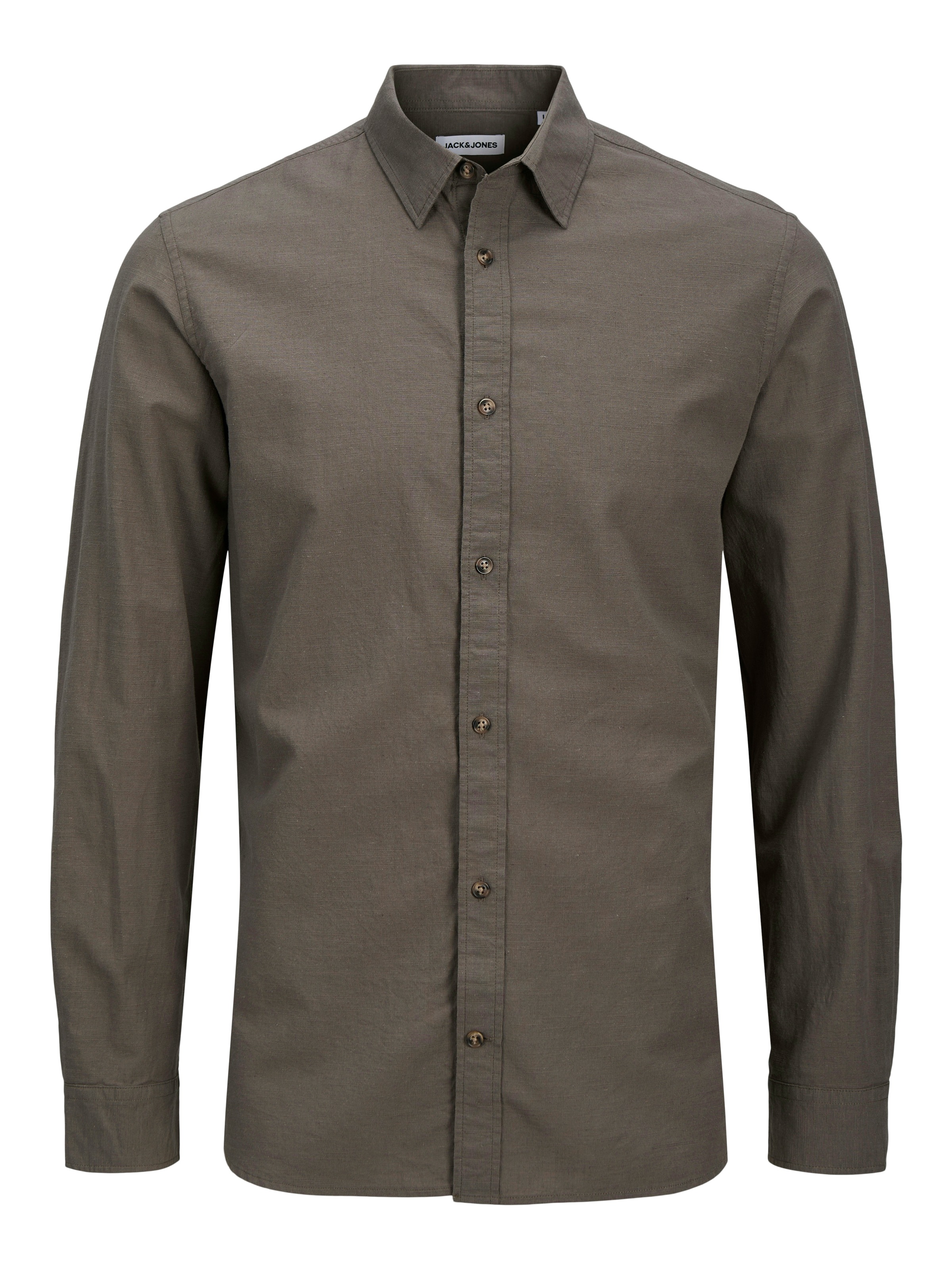 Jack & Jones Langarmhemd »JJESUMMER SHIRT LS SN«, mit Hemdkragen