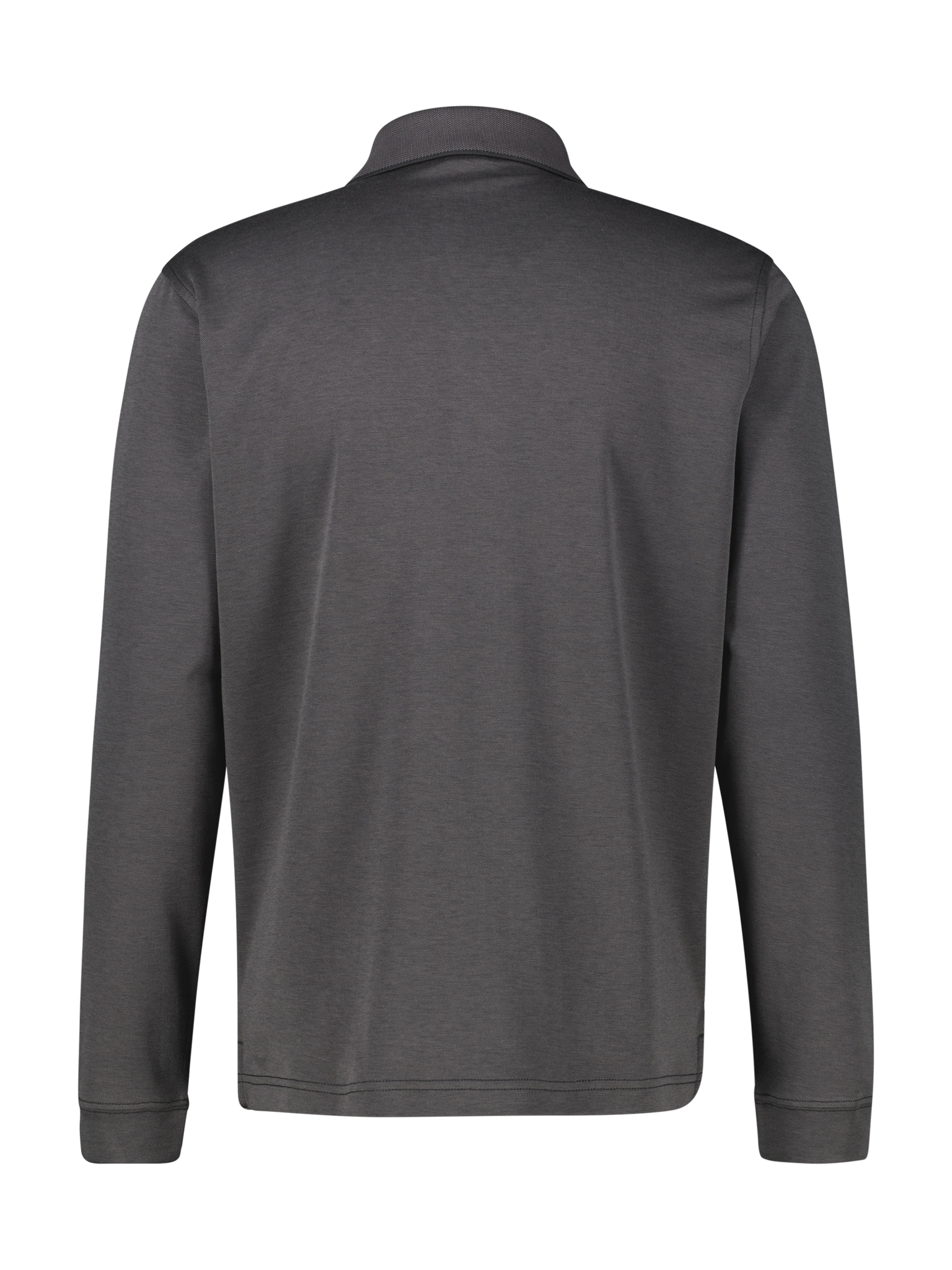 LERROS Langarm-Poloshirt, mit Logo-Stickerei