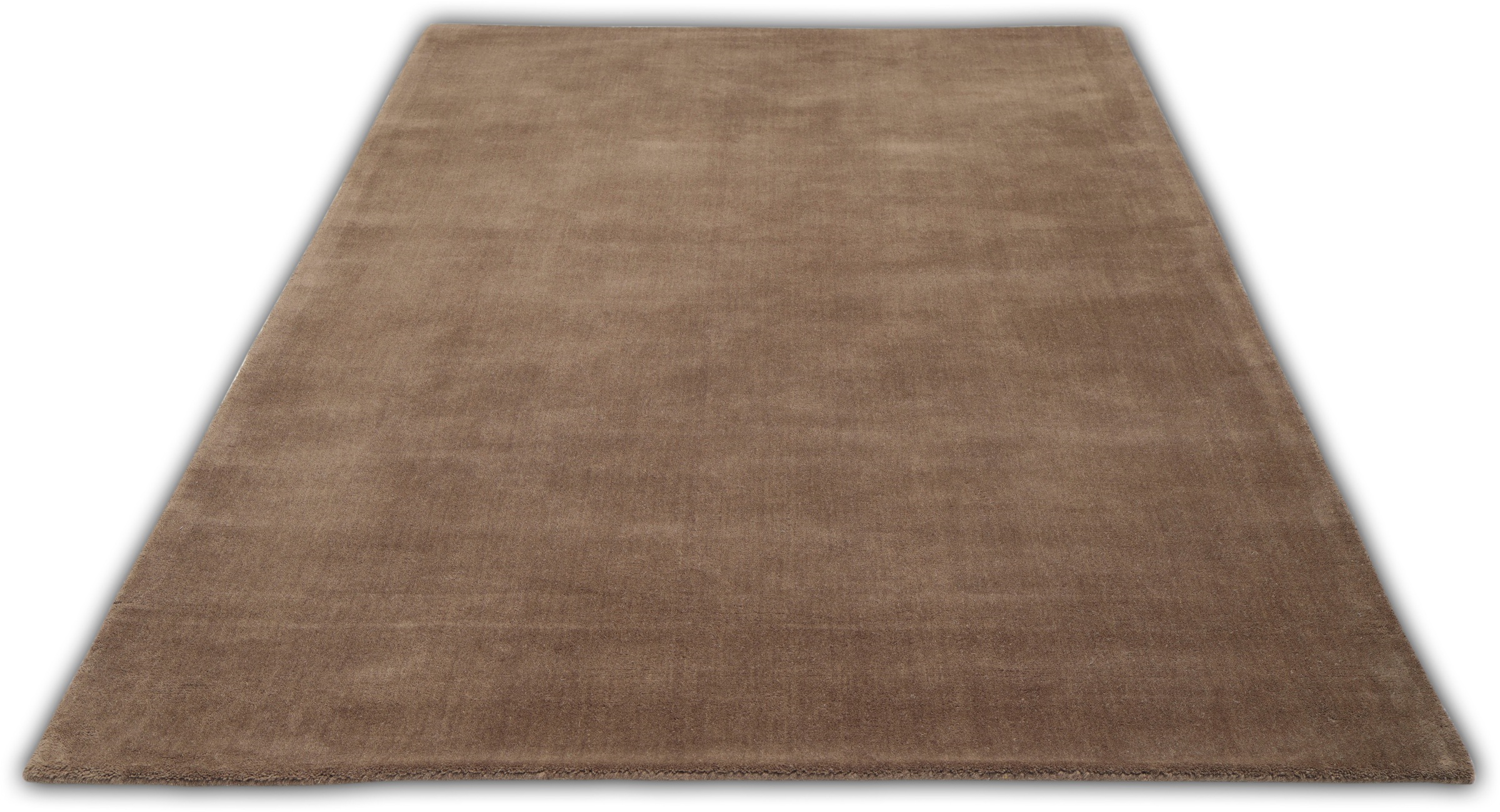 Image of andas Wollteppich »Jaspal«, rechteckig, 12 mm Höhe, angenehme Haptik, flacher Teppich,  in Naturfarben, Weich, Pflegeleicht, Elegant, Wohnzimmer Schlafzimmer Esszimmer bei Ackermann Versand Schweiz