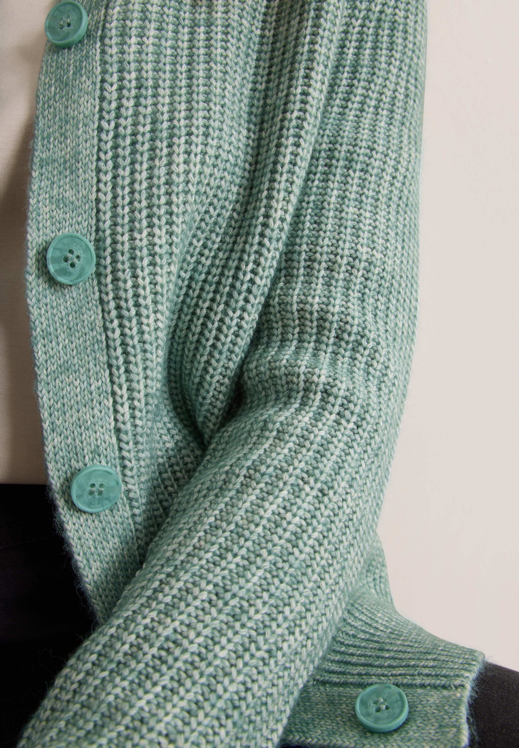 Cecil Cardigan mit Rippbündchen