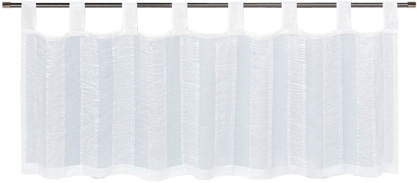 Image of Gerster Scheibengardine »Willi«, (1 St.), HxB: 50x150, mit gecrashtem Streifendesign bei Ackermann Versand Schweiz