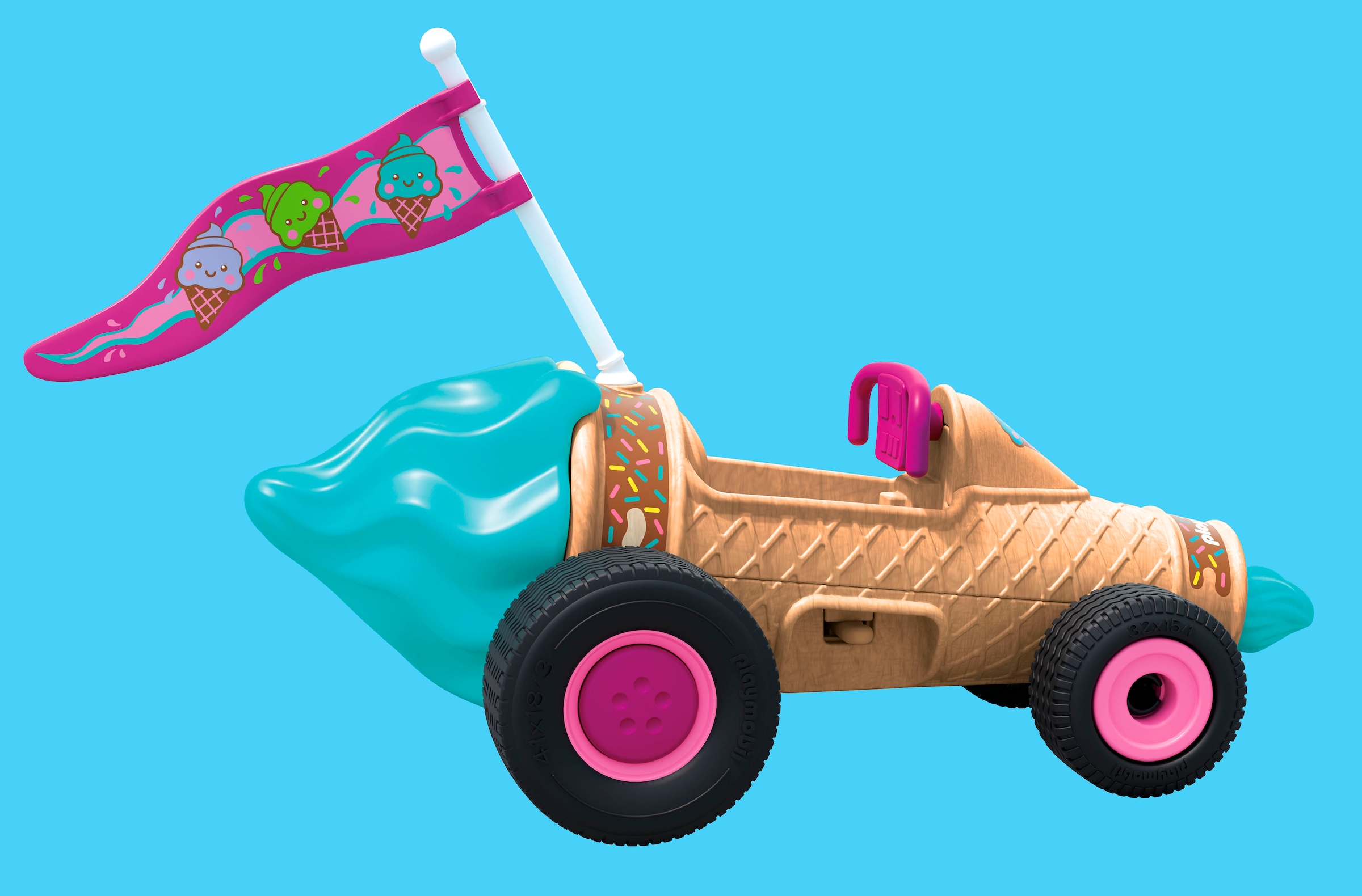 Playmobil® Jeu de construction »Rasende Eistüte (71718), Funstars« Made in Europe