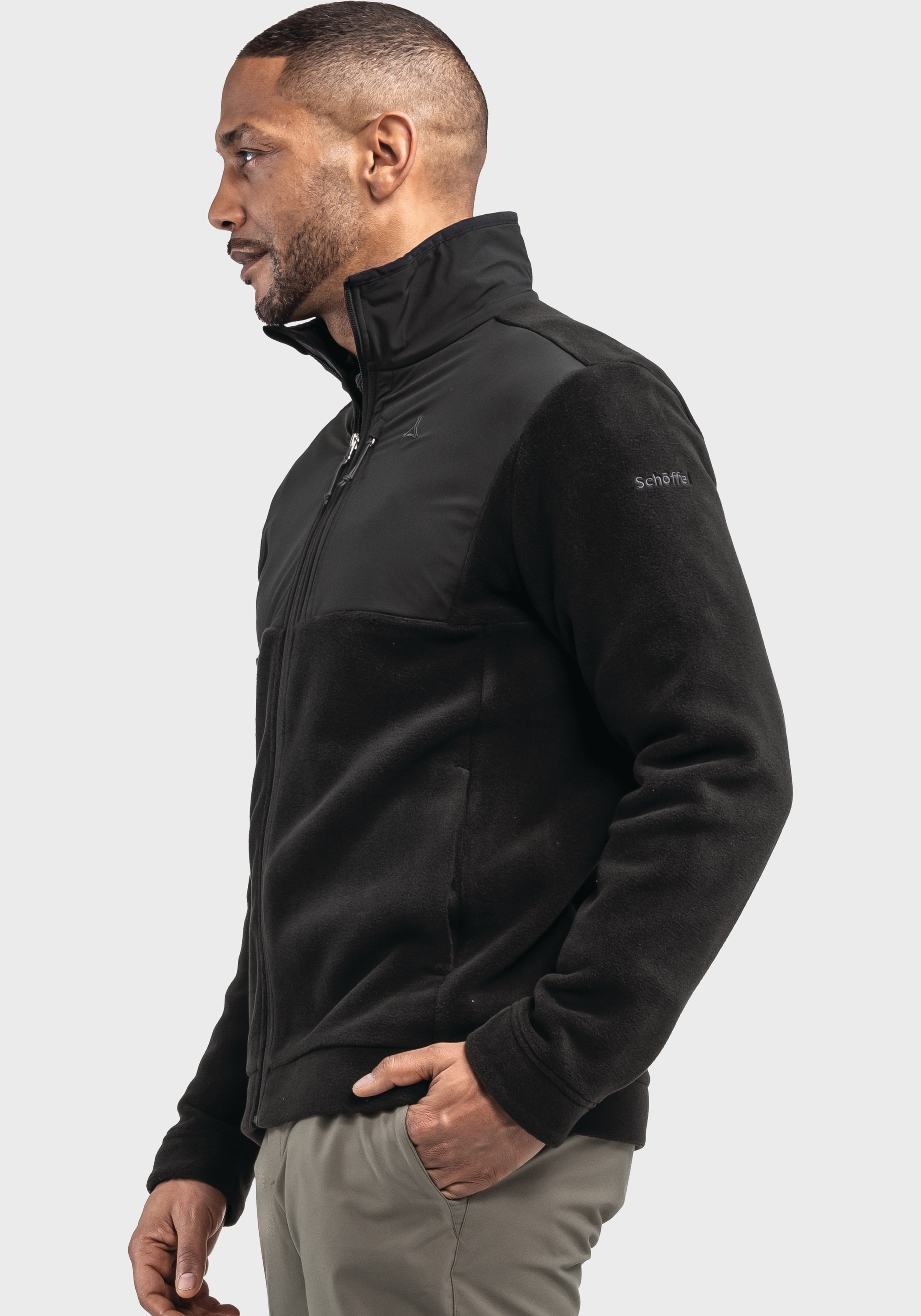 Schöffel Fleecejacke »Urban Fleece Jk Style Gregale MNS«, ohne Kapuze