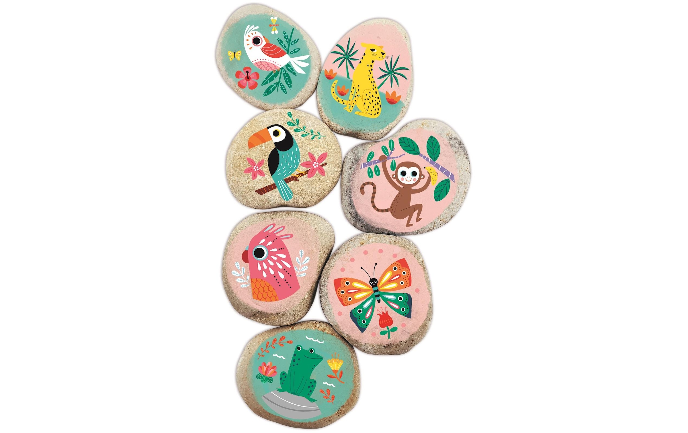 Janod Bastelnaturmaterial »Steine zum Bemalen«