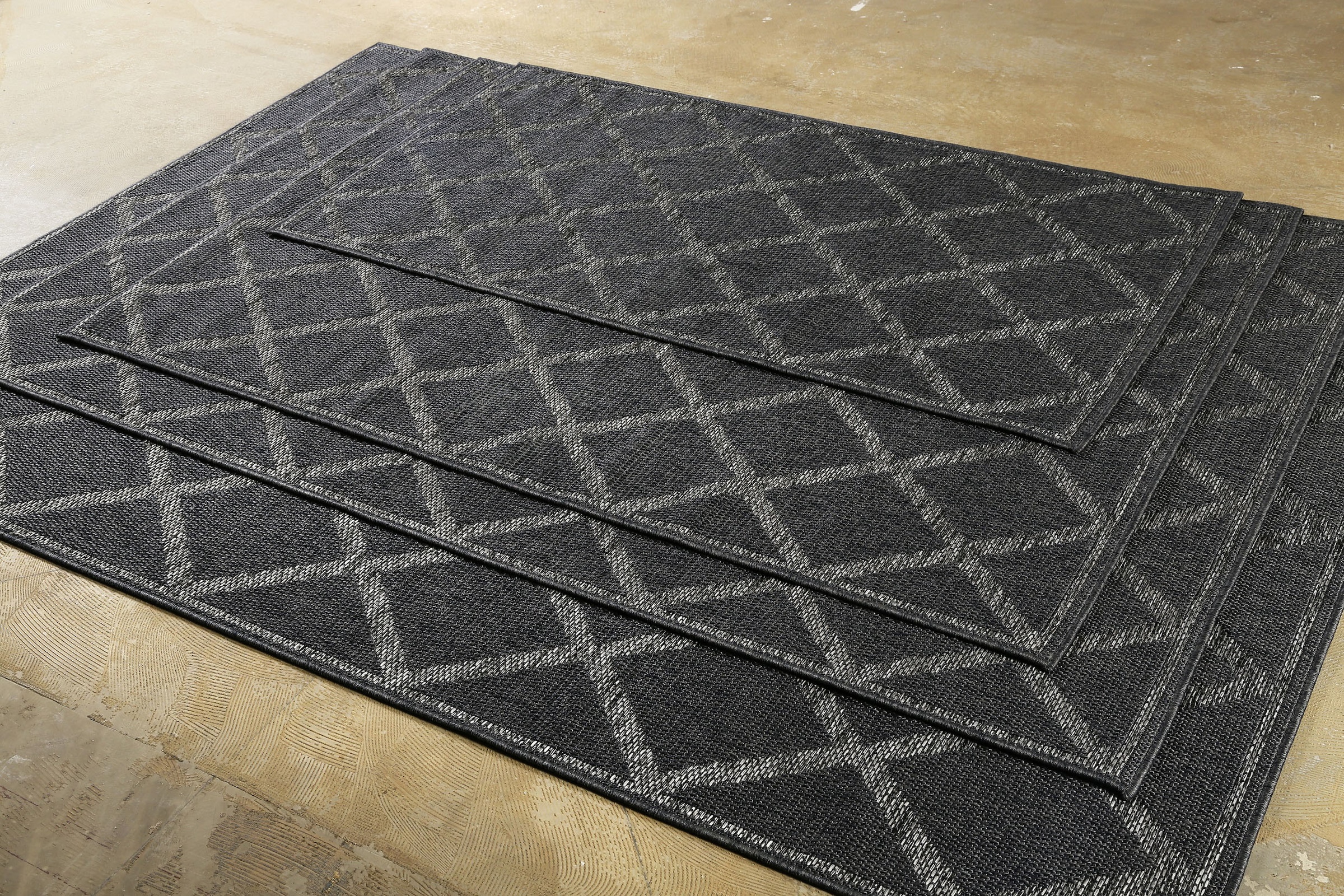 Homie Living Teppich »Bergamo HL-45574« rechteckig 5 mm Höhe