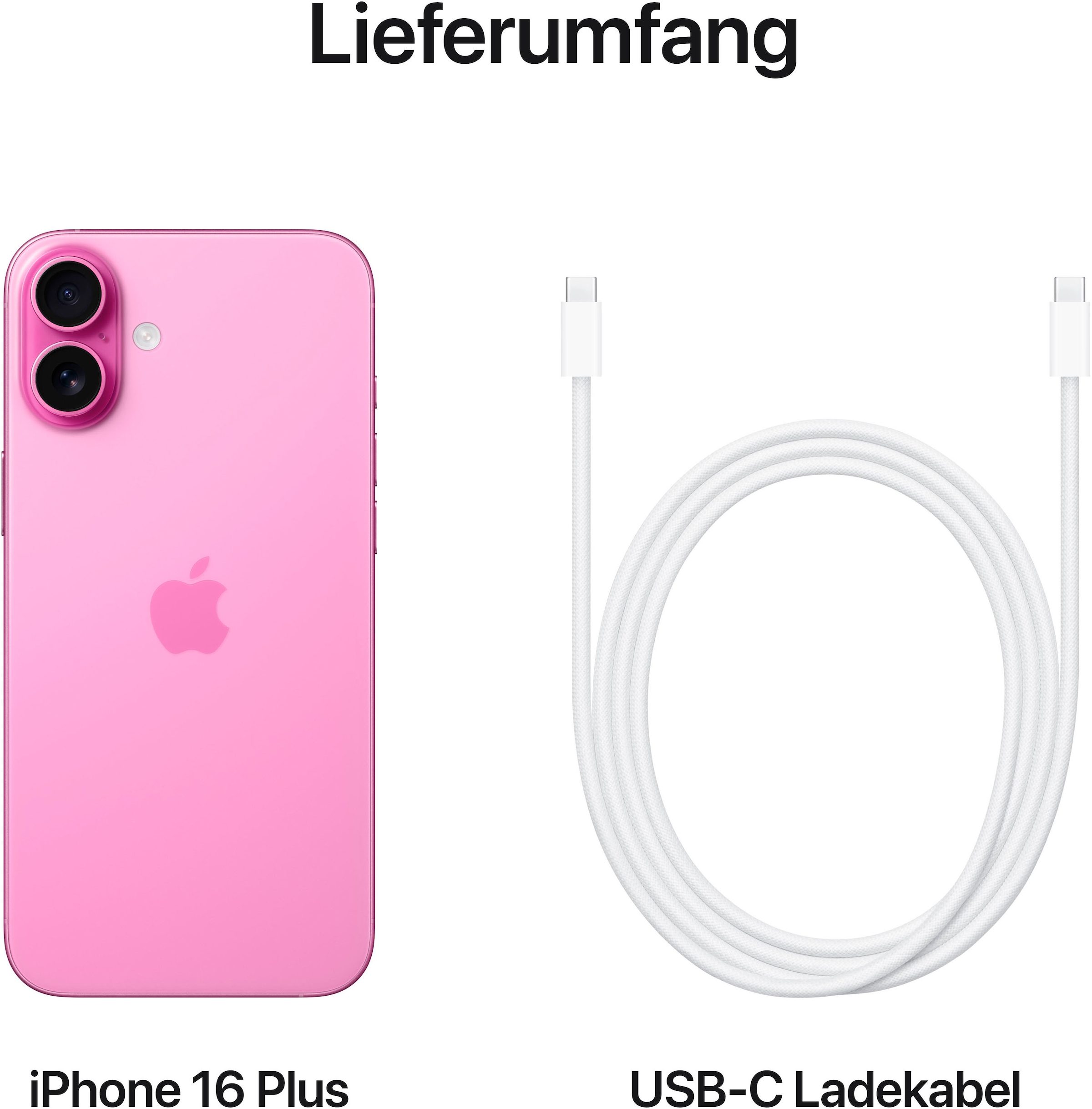 Apple Smartphone »iPhone 16 Plus« Pink