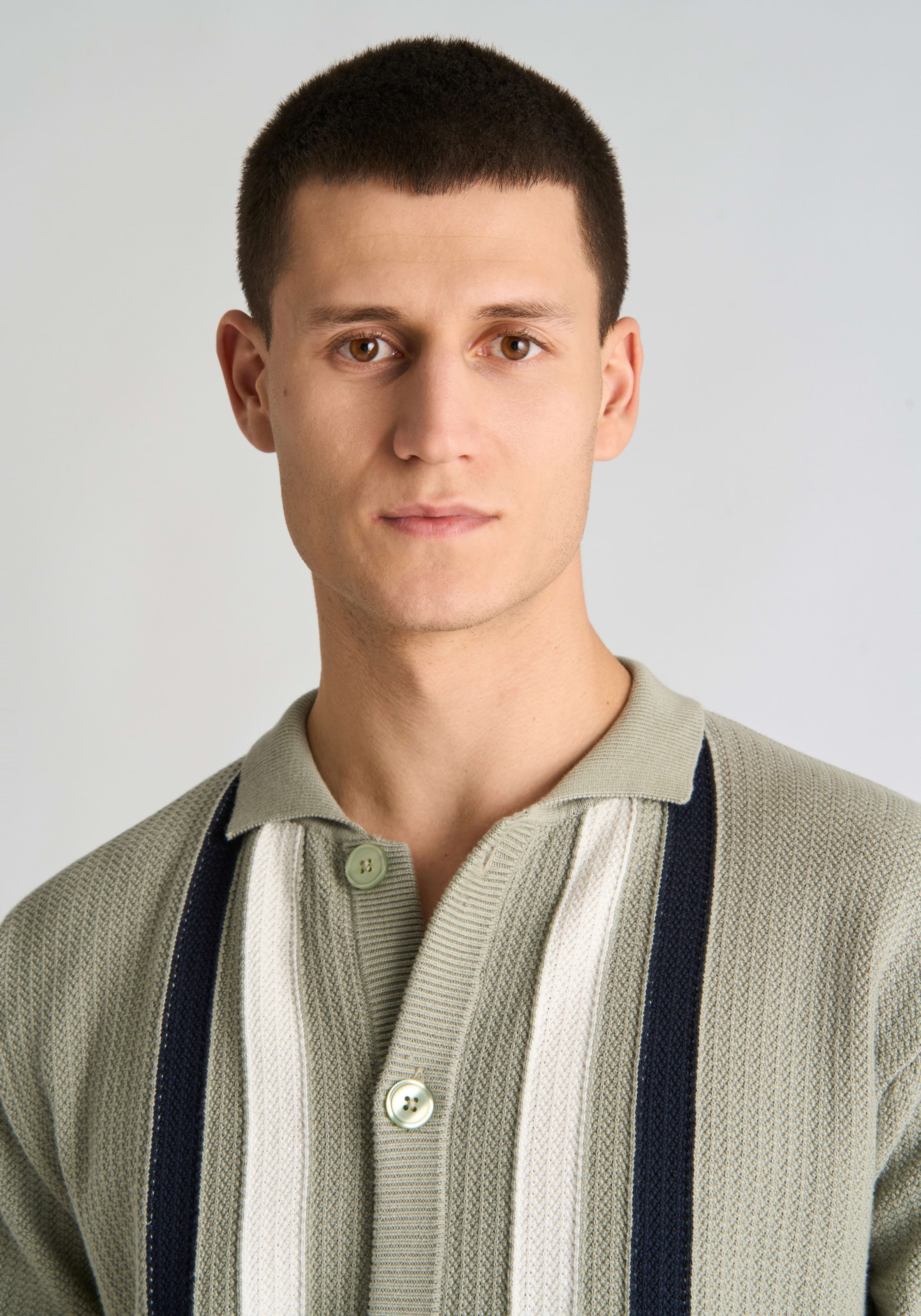 LINDBERGH Veste en tricot cardigan à manches courtes avec motif graphique