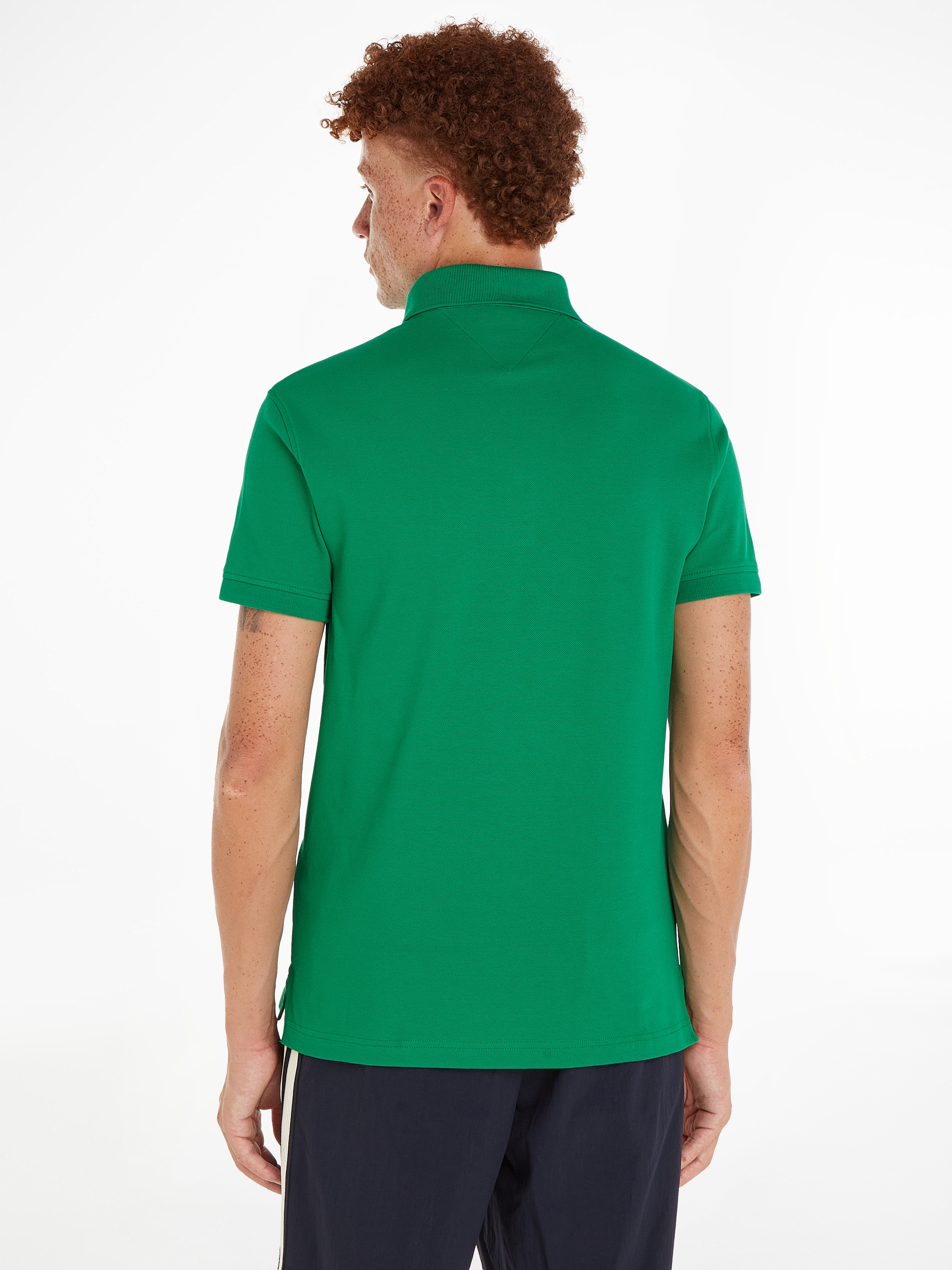 Tommy Hilfiger Poloshirt »1985 SLIM POLO«, aus leicht strukturiertem Piqué-Material