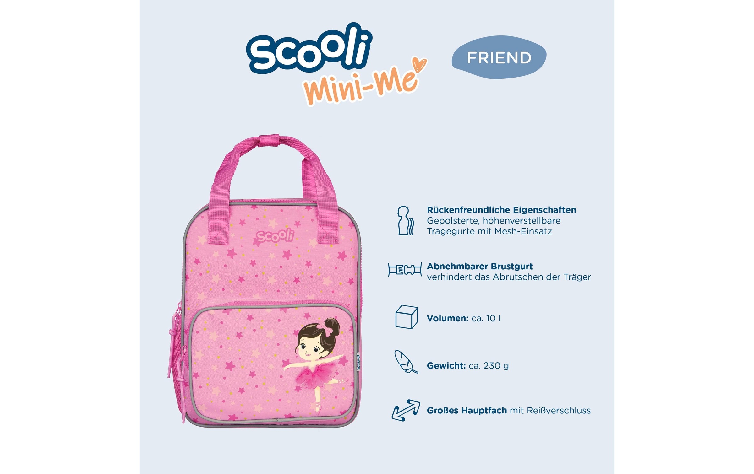 Scooli Sac à dos pour enfants »Mini-Me«
