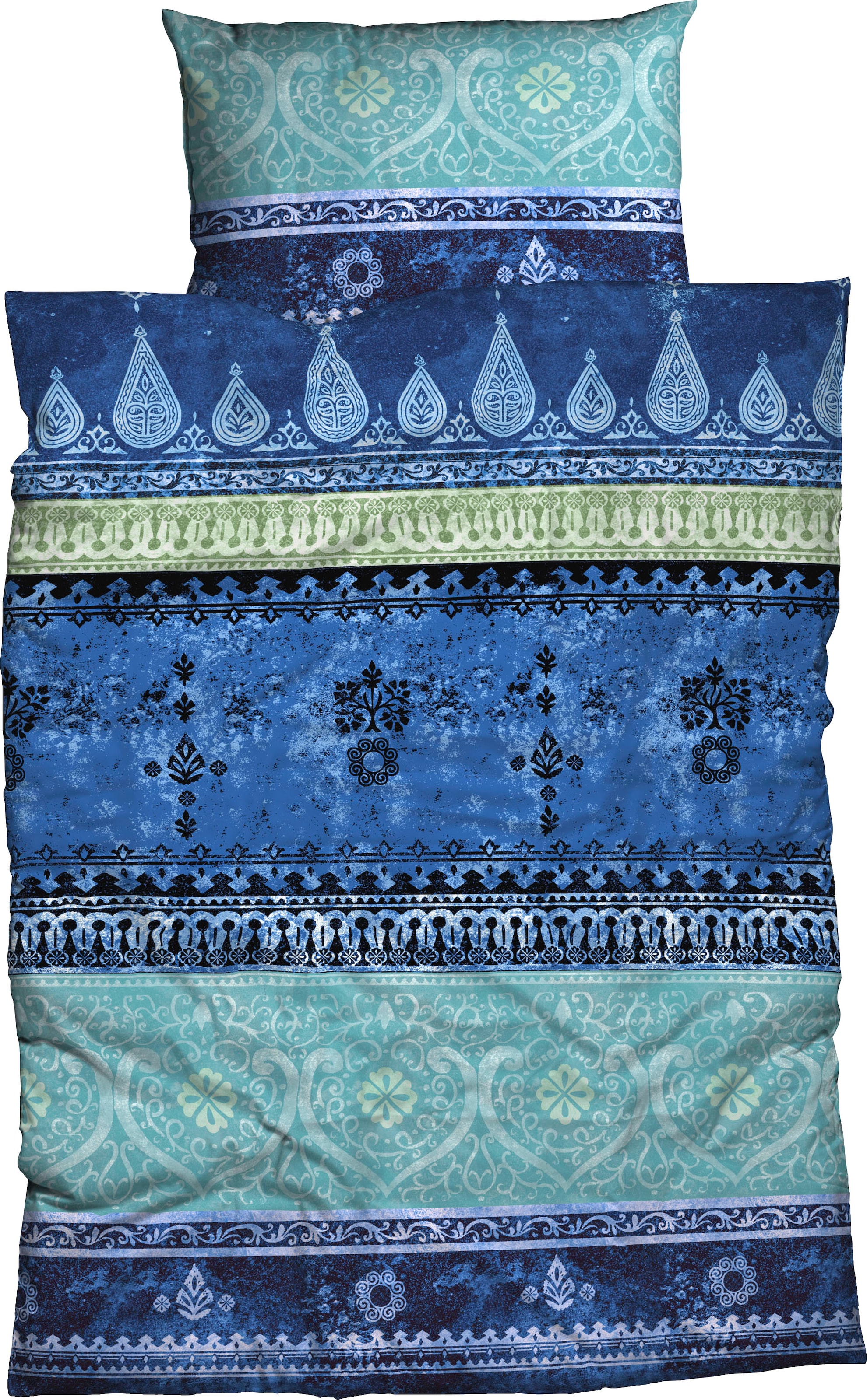 Image of CASATEX Bettwäsche "Indi" 3 Stk. romantisch, orientalisch, weich und gemütlich