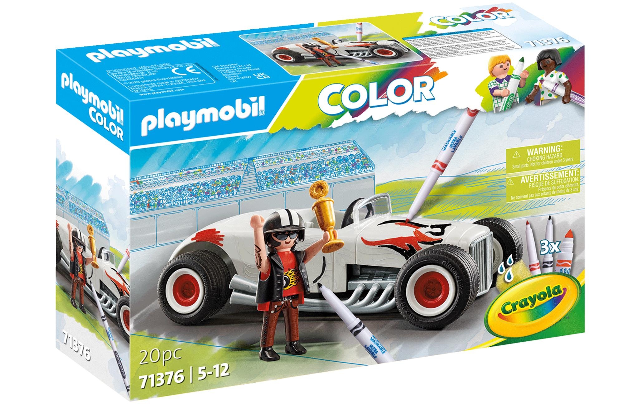 Image of Playmobil Spielbausteine "Color Rennauto 71376"