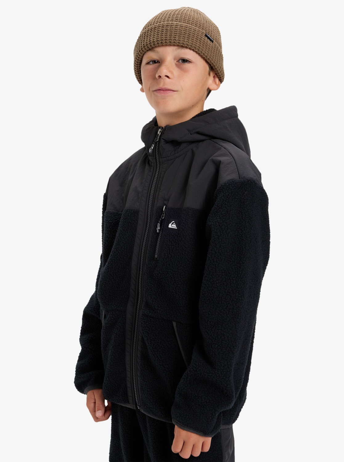Quiksilver Veste polaire »BACK TO S SCHOOL YOUTH« für Kinder und Jugendliche, aus Polyester, leichtes Material