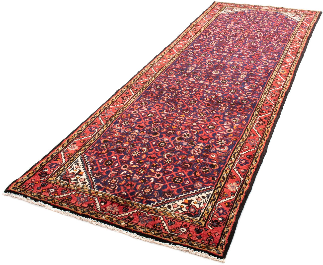 Image of morgenland Orientteppich »Perser - Nomadic - 310 x 104 cm - rot«, rechteckig, 10 mm Höhe, Wohnzimmer, Handgeknüpft, Einzelstück mit Zertifikat bei Ackermann Versand Schweiz