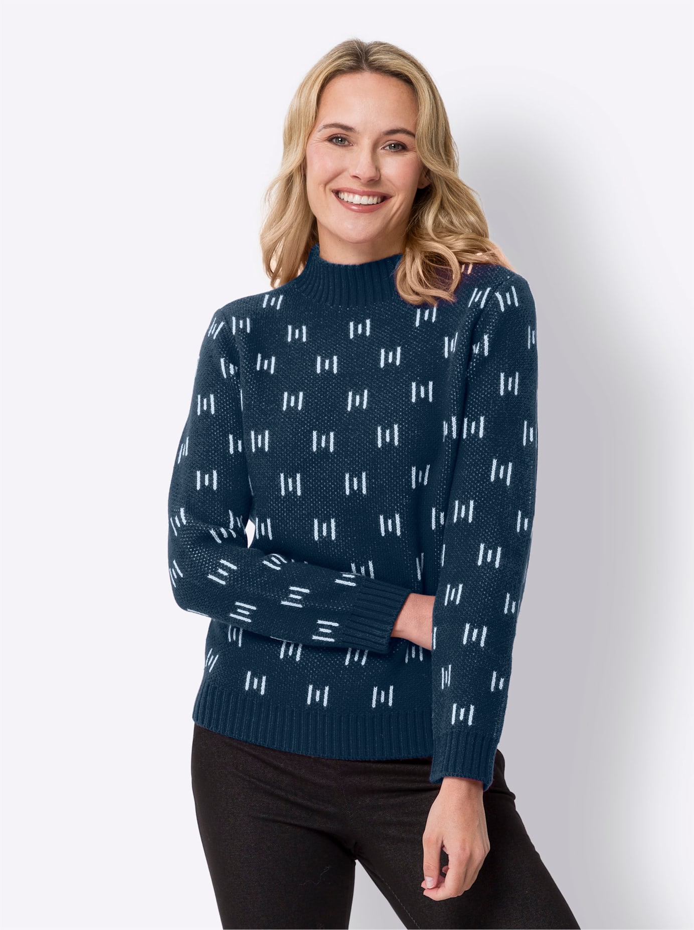 Classic Basics Stehkragenpullover "Stehkragen-Pullover"