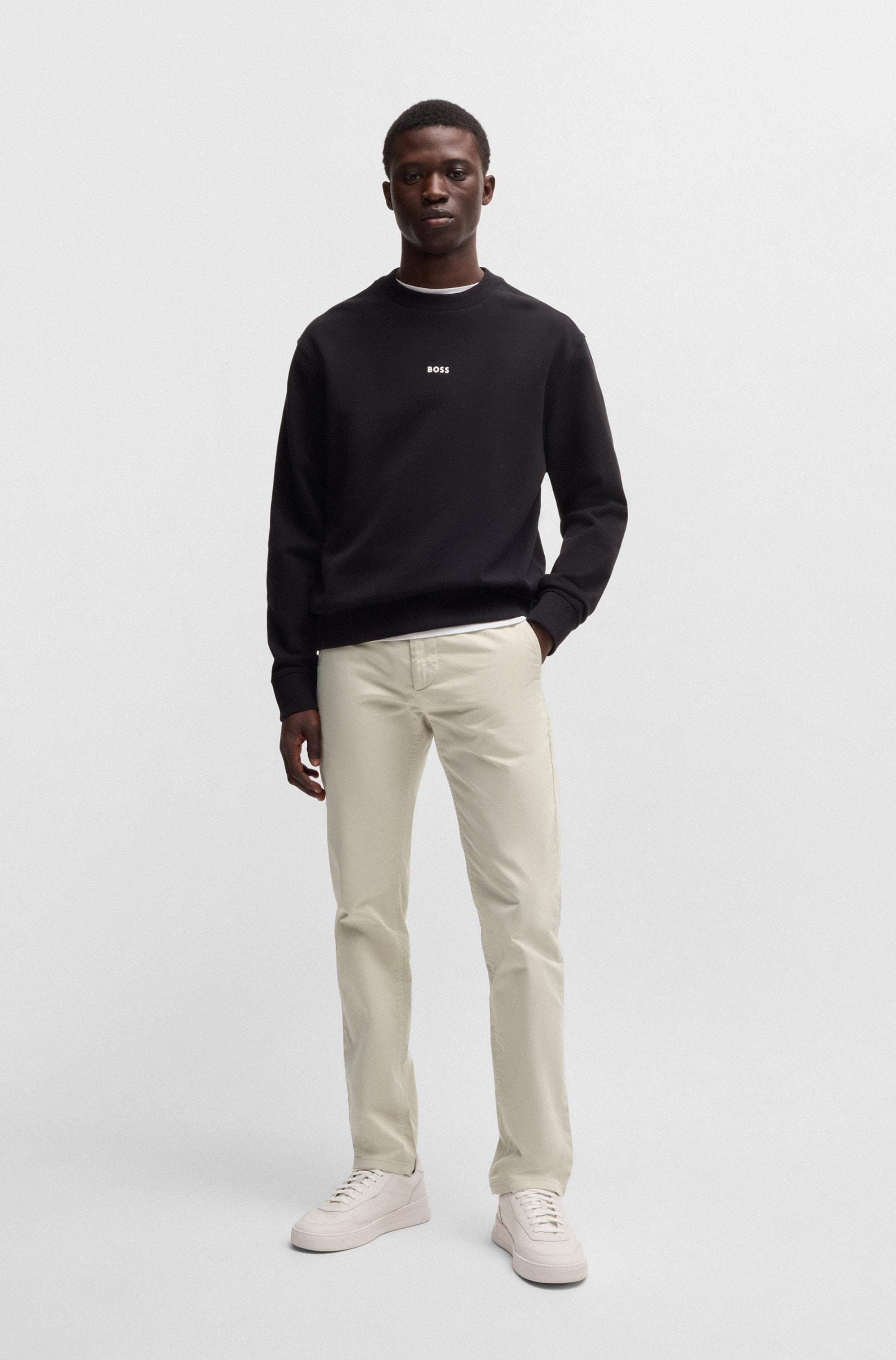 BOSS ORANGE Chinohose »slim«  mit Gesässtaschen