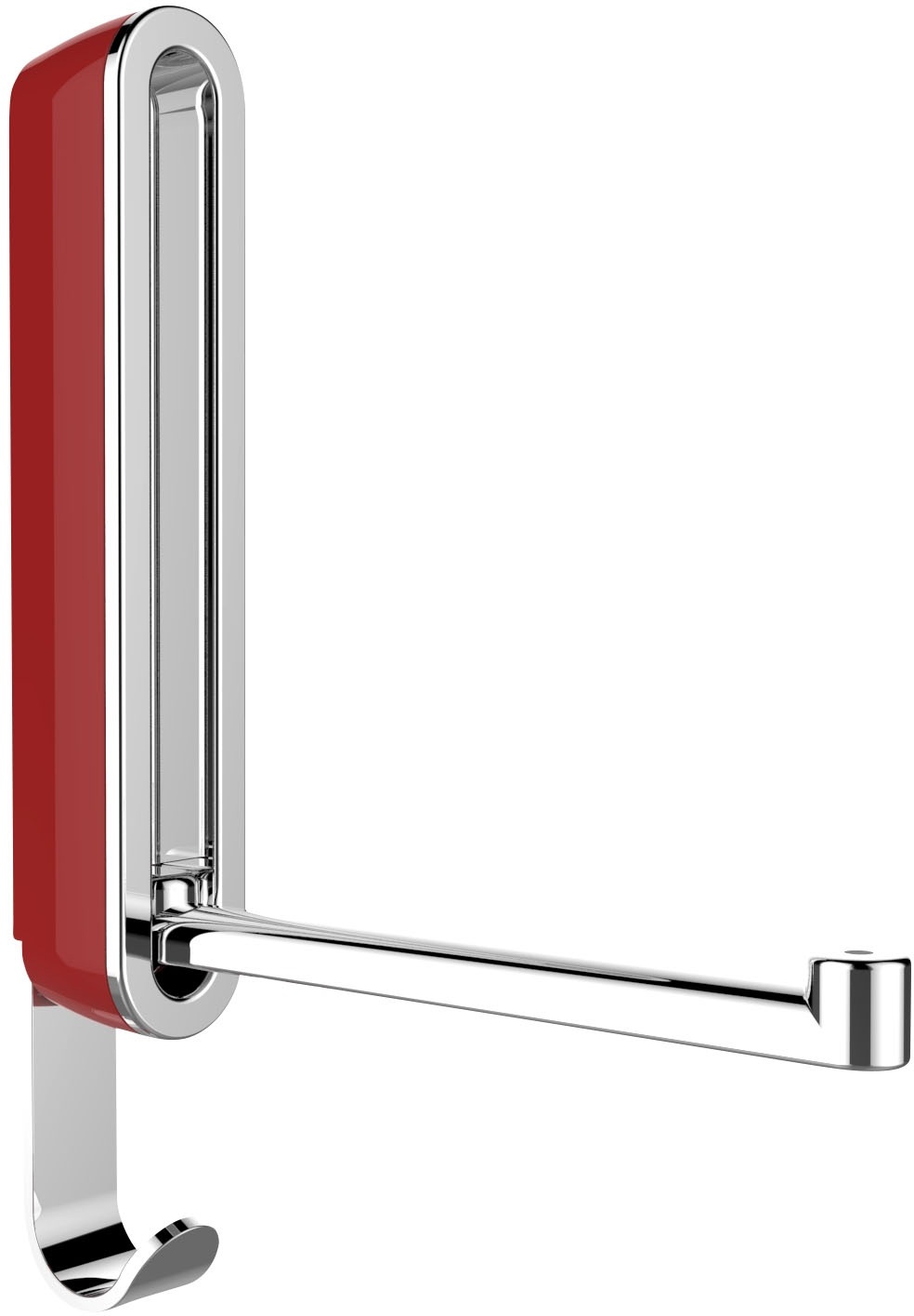 Image of WENKO Klapphaken »Premium Sigma«, im ovalen Premium-Design aus stabilem Kunststoff mit robustem Metallhaken bei Ackermann Versand Schweiz