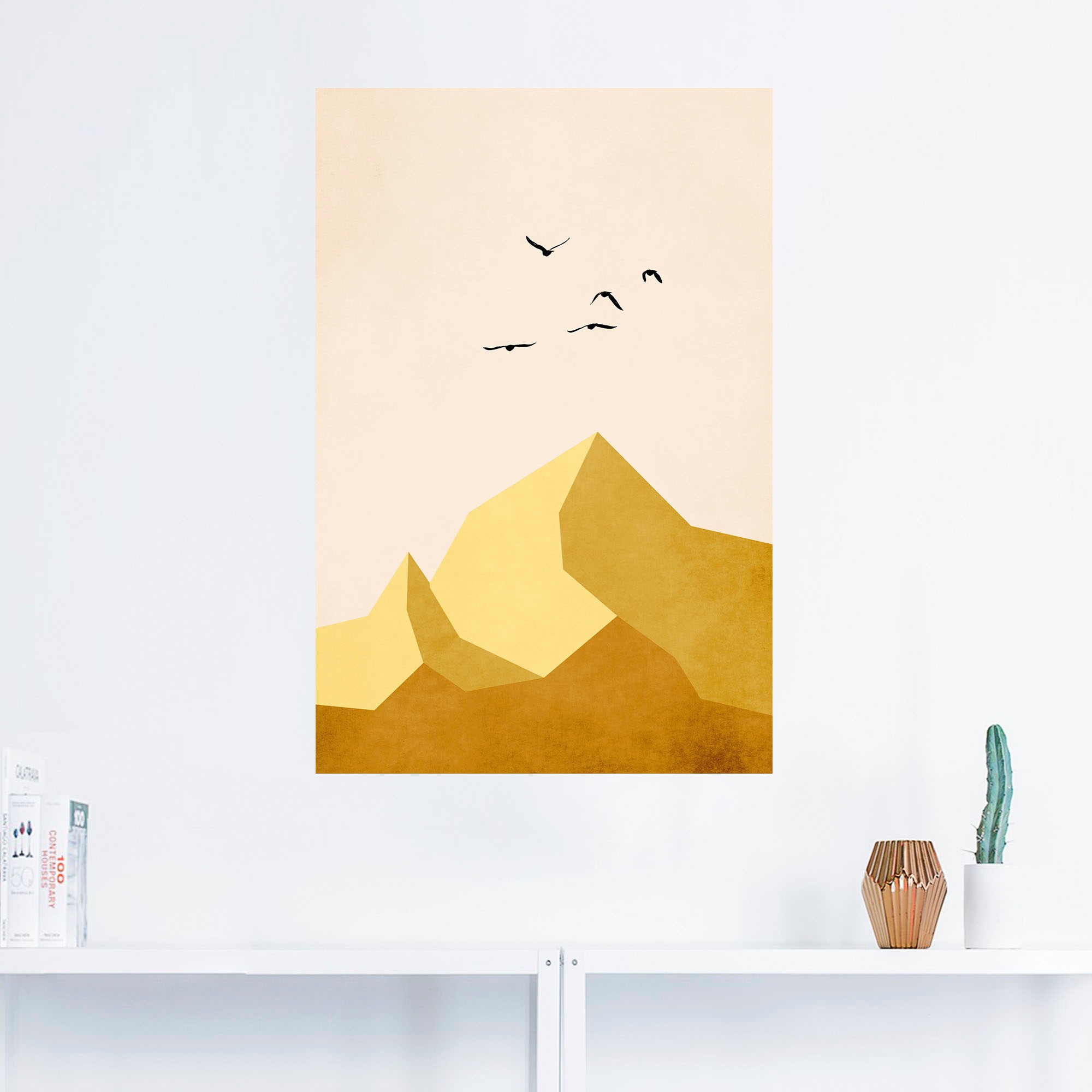 Artland Wandbild »Zugspitze, DREI«, Berge & Alpenbilder, (1 St.), als Alubild, Leinwandbild, Wandaufkleber oder Poster in versch. Grössen