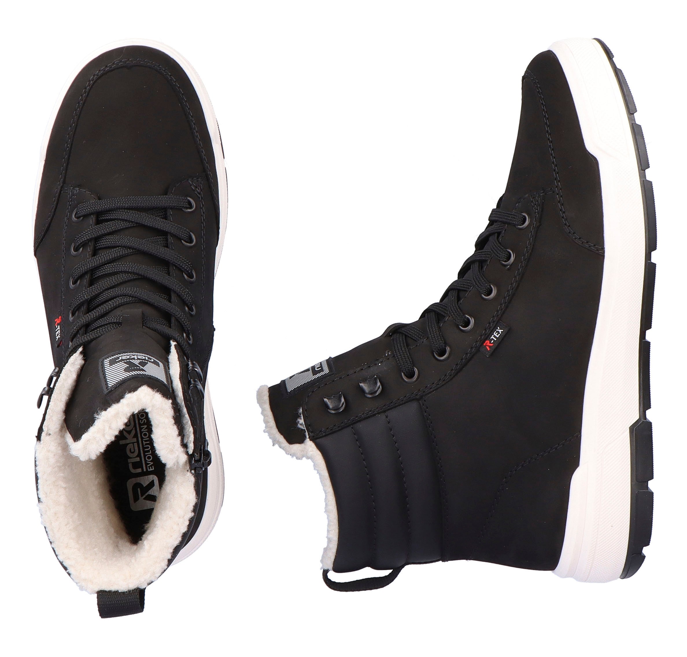 RIEKER Sport Bottes d'hiver  , Stiefelette, Schnürboots mit TEX-Membran