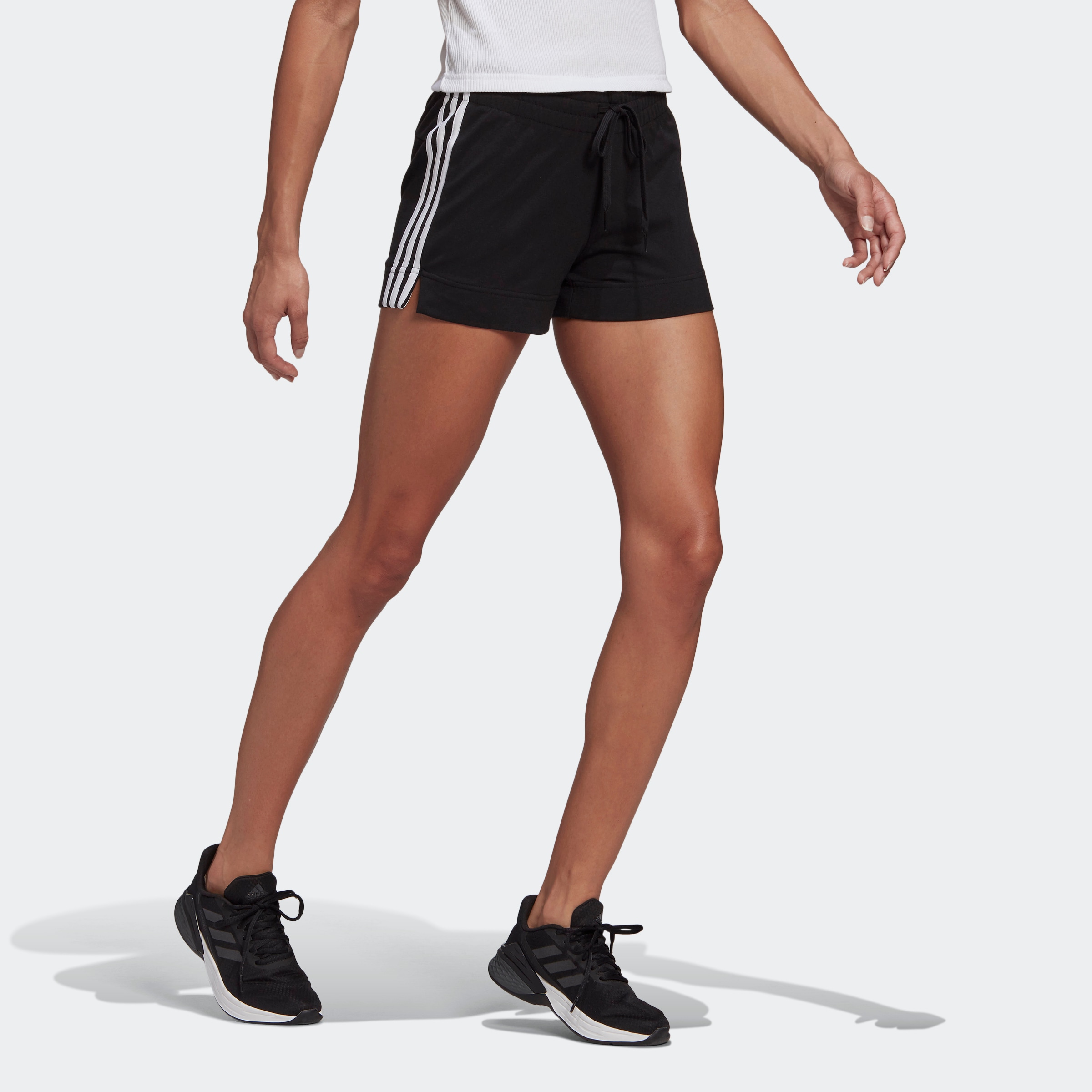 adidas Sportswear Shorts »ESSENTIALS SLIM 3-STREIFEN«, (1 tlg.)