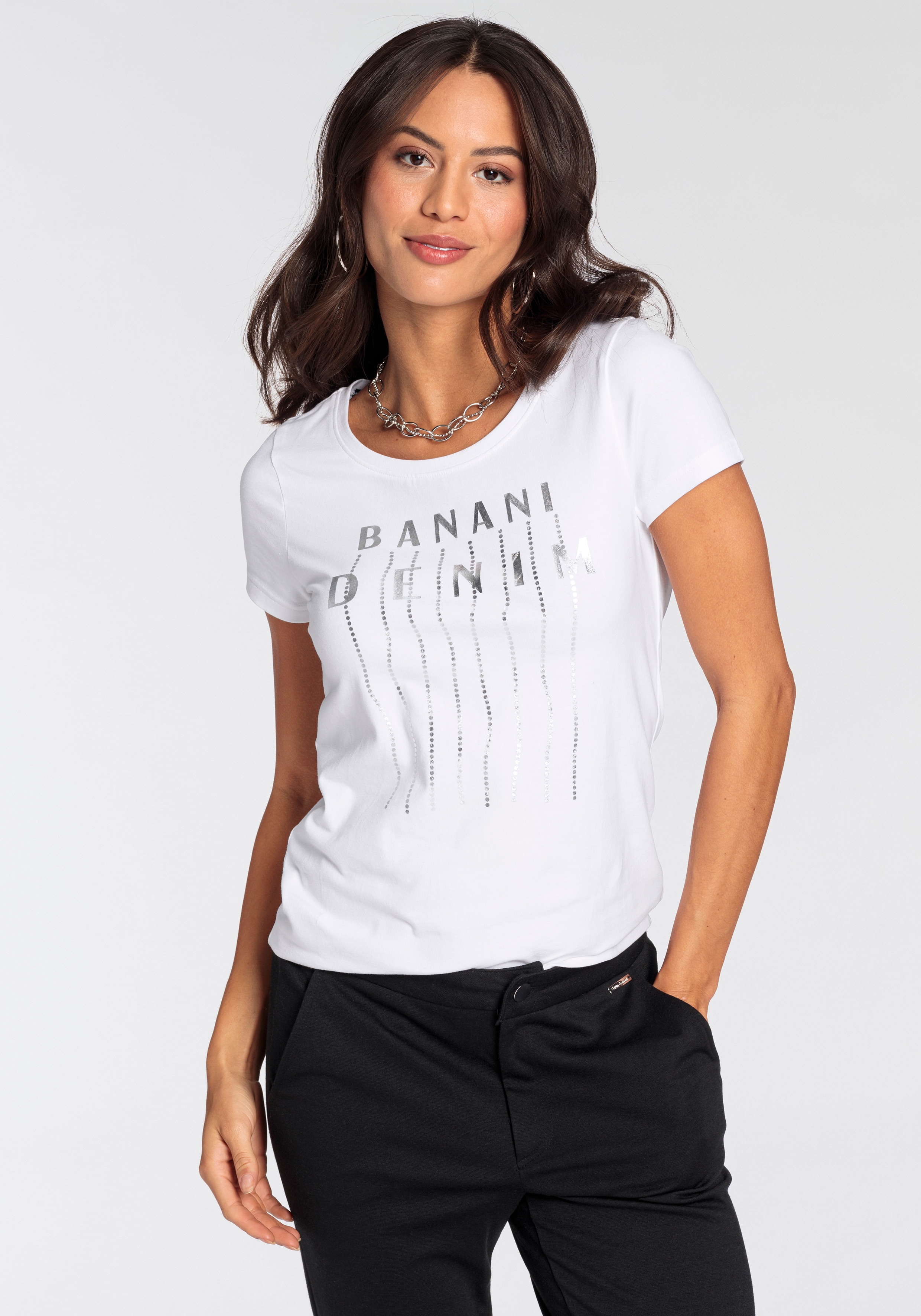 Bruno Banani T-Shirt, Folien-Druck-Bruno Banani 1