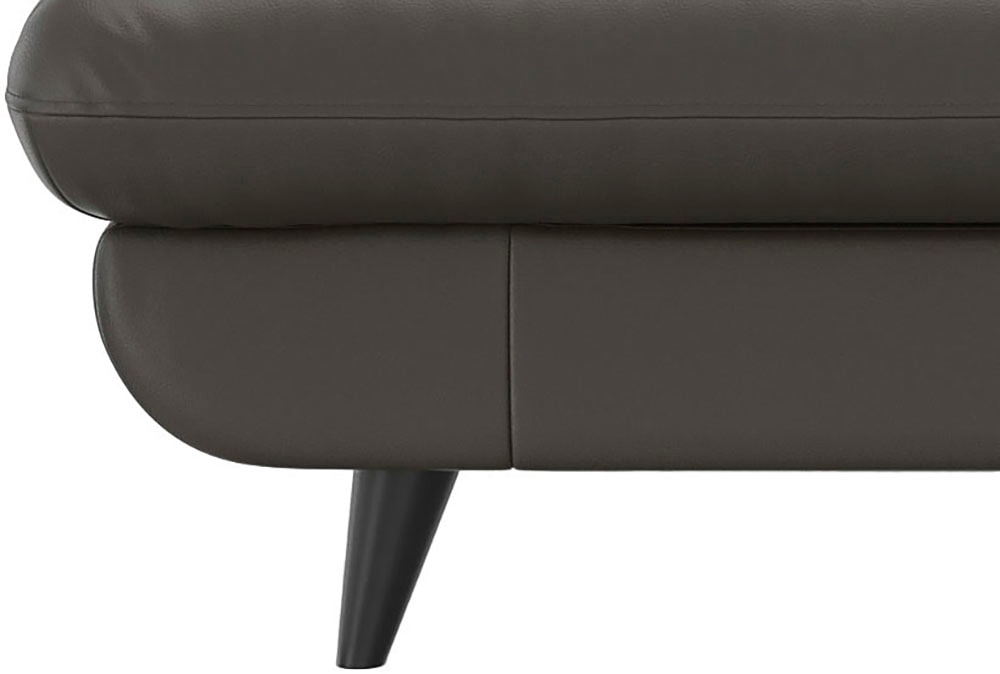 COTTA 2,5-places »Pike, B: 198 cm« avec pieds en métal, également disponible en cuir véritable