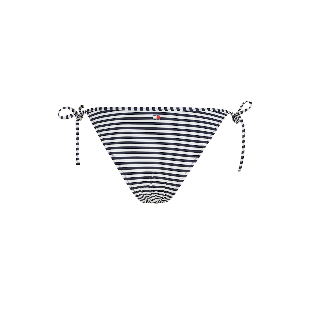 Tommy Hilfiger Swimwear Bikini-Hose »CHEEKY STRING SIDE TIE PRINT«, in gestreifter Optik