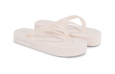 Zehentrenner »BEACH SANDAL FLATFORM LOGO«, für Strand und Badeausflüge