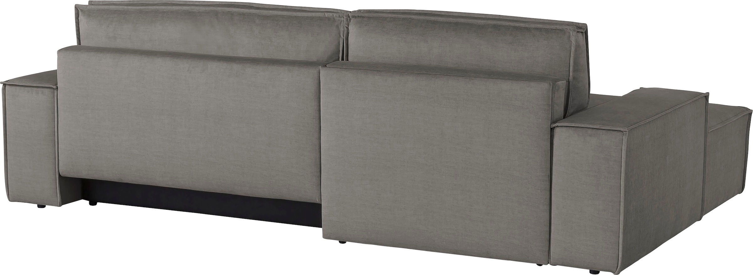 GOODproduct Ecksofa »SHERWOOD Samtvelours L-Form, 267 cm - OTTO. Verlässliche Qualität.« Schlaffunktion mit Bettkasten (210x136 cm), Cord, Vintage, Samtvelours