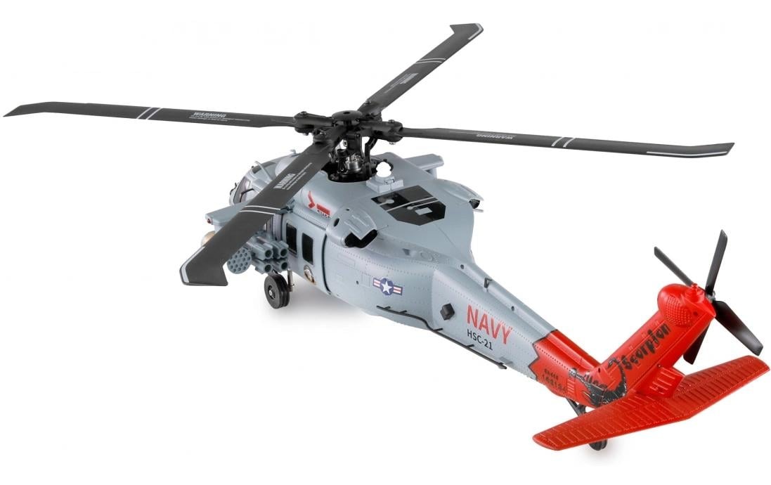 Amewi RC-Helikopter »UH60 Black Hawk Navy 6-Kanal, RTF«