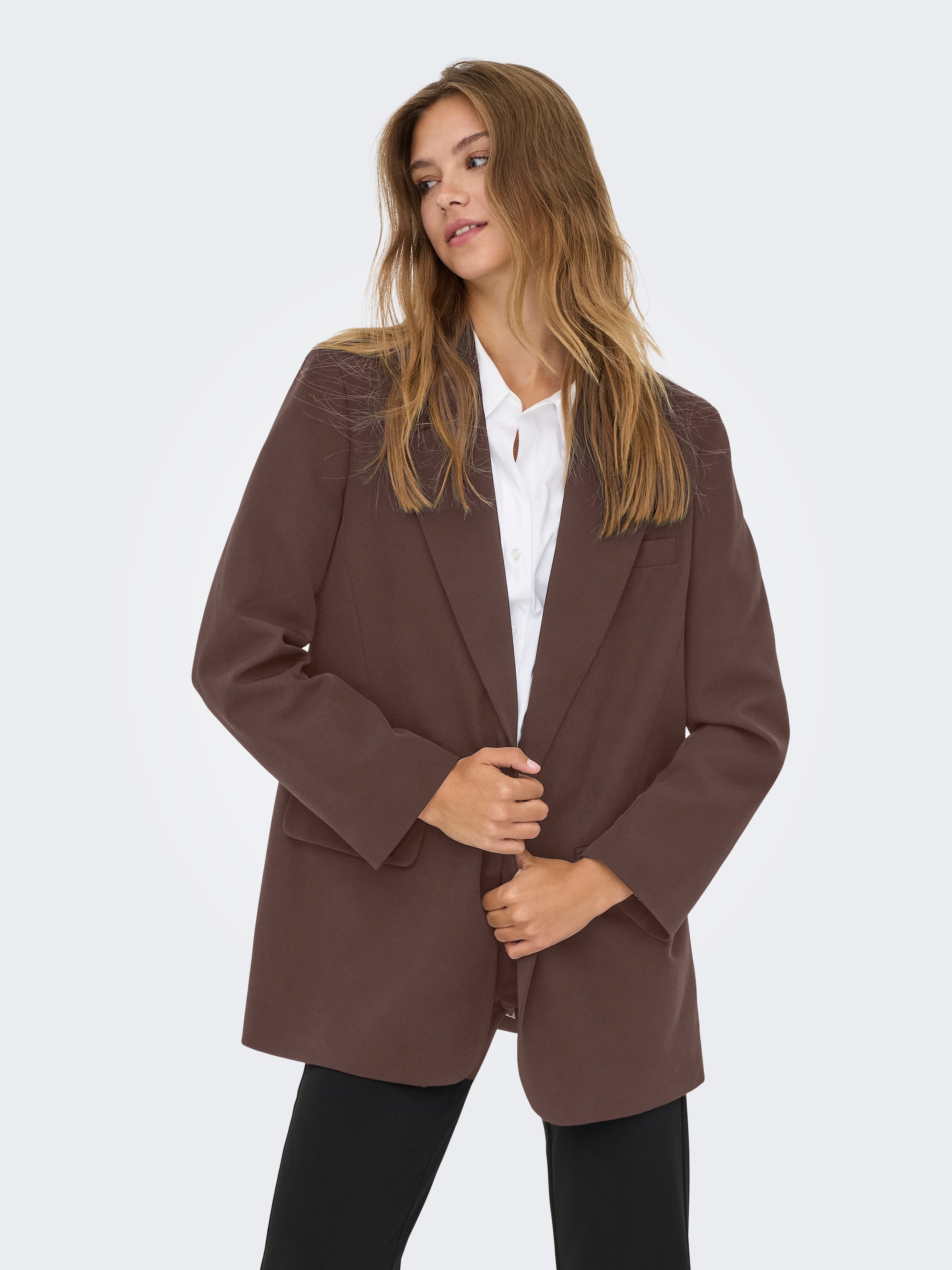 Image of ONLY "ONLLANA-BERRY L/S REG BLAZER TLR CS" Materialmix, regular fit