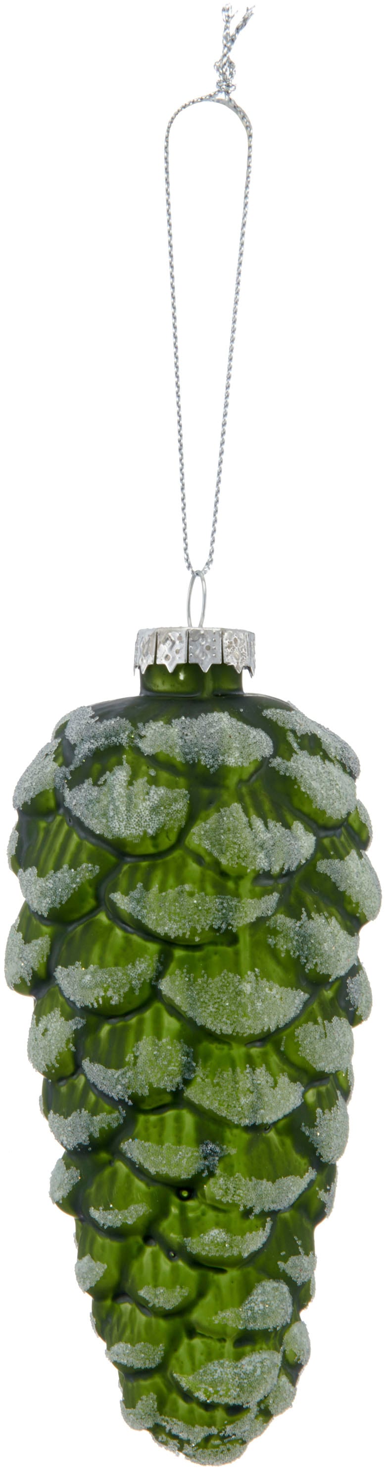 LeGer Home by Lena Gercke Décorations pour l'arbre de Noël »Glashänger Zapfen« mit Glitzereffekt