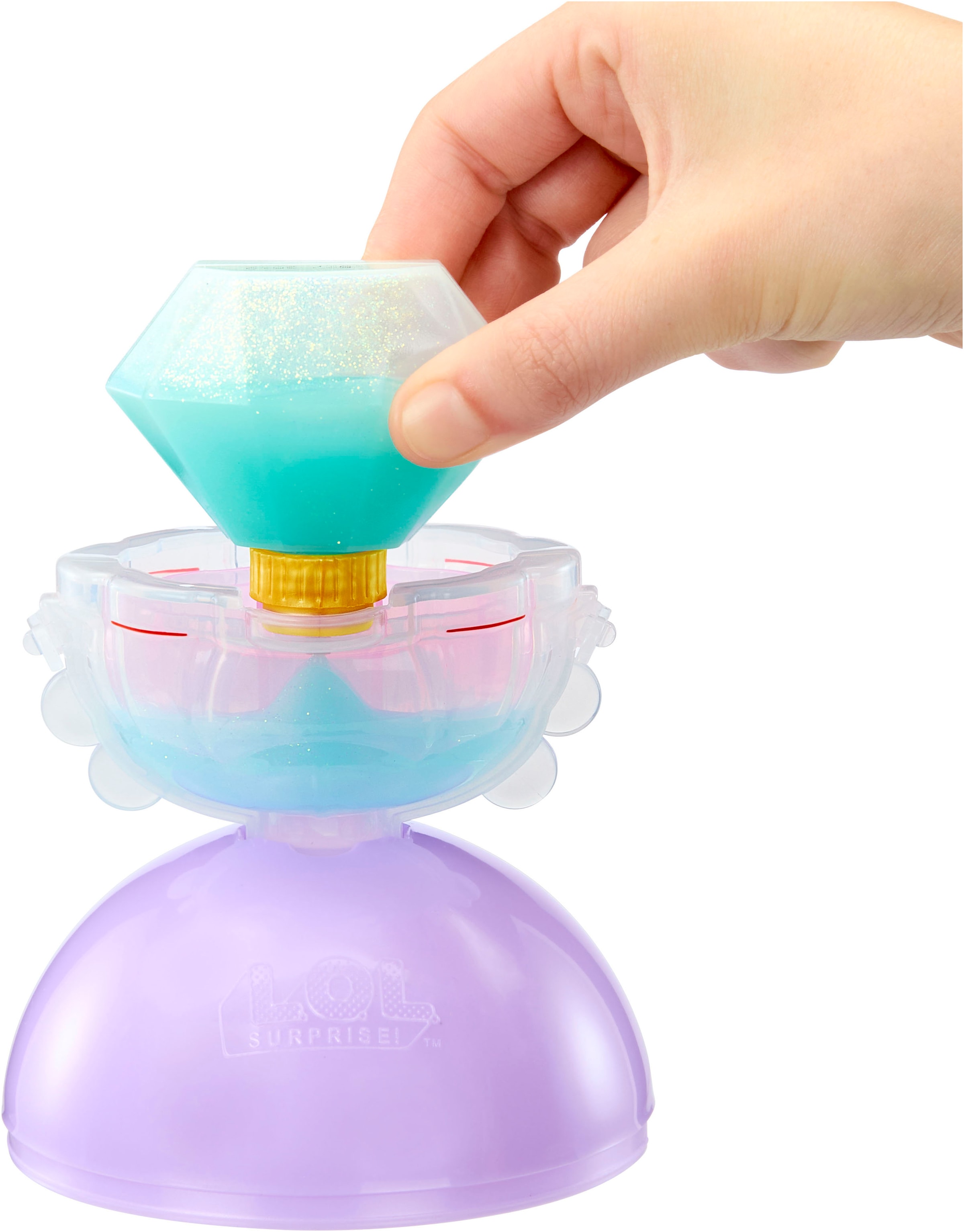 L.O.L. SURPRISE! Anziehpuppe »L.O.L. Surprise Princess Tots« mit magischem Farbwechsel; sortierte Lieferung