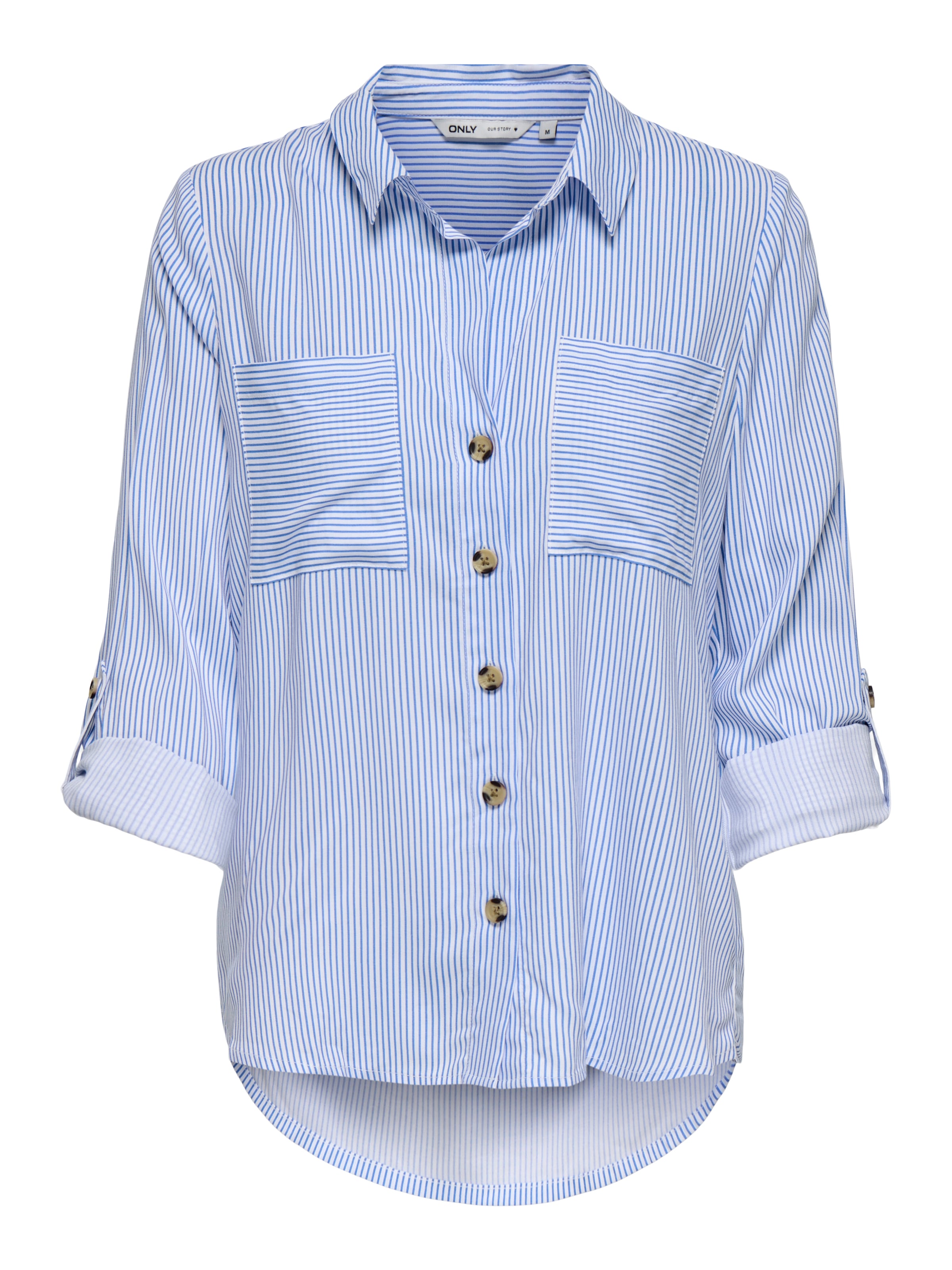 ONLY Blouse chemise »ONLYASMIN SHIRT L/S WVN NOOS«