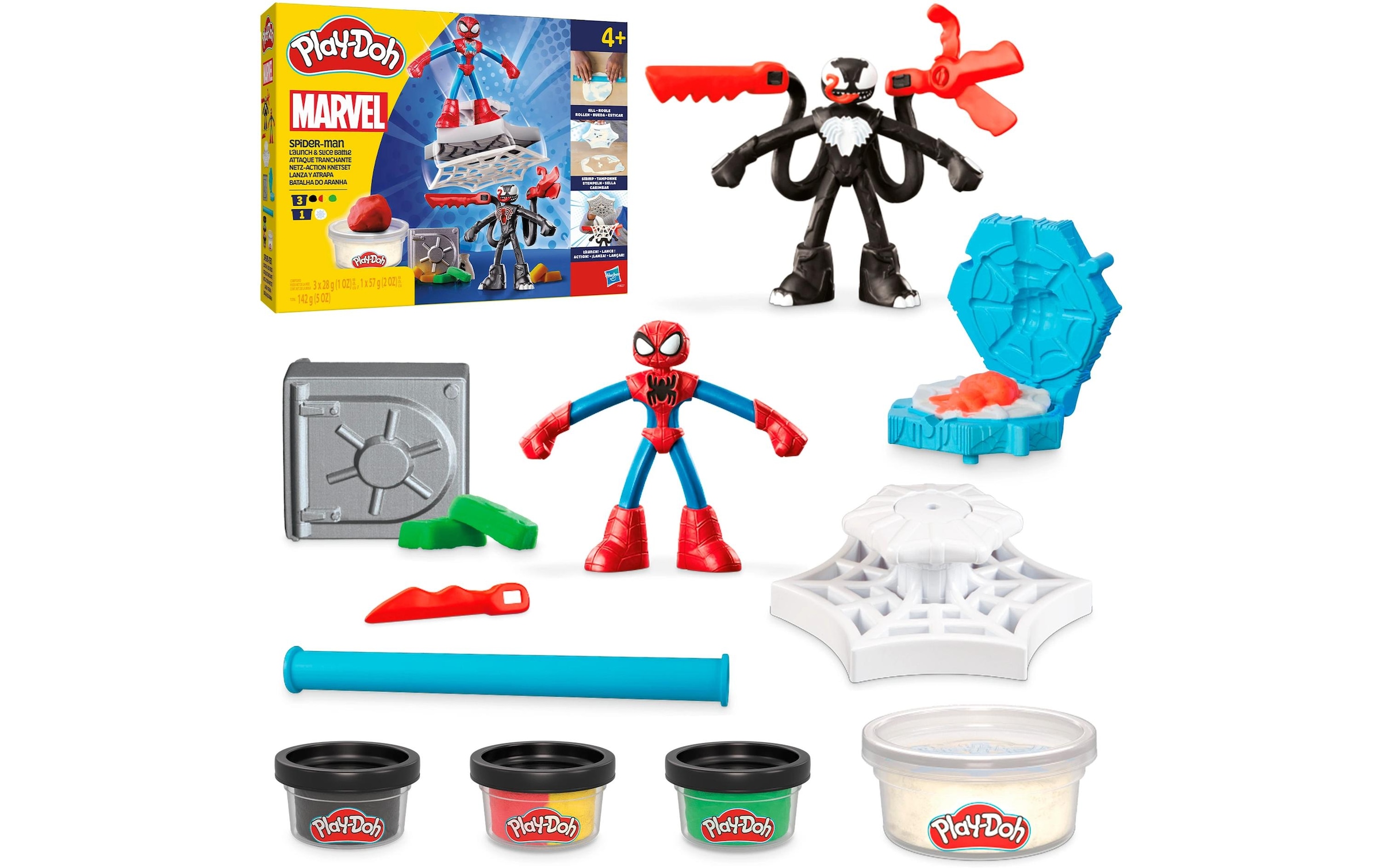 Play-Doh Knete »Marvel Spider-Man: Netz-Action«