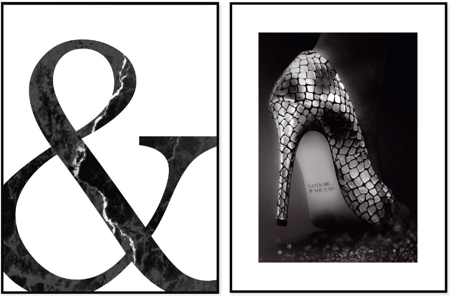 Image of Reinders! Wandbild »Wandbilder Set Natur Ampersand - High Heel«, Natur, (2 St.) bei Ackermann Versand Schweiz